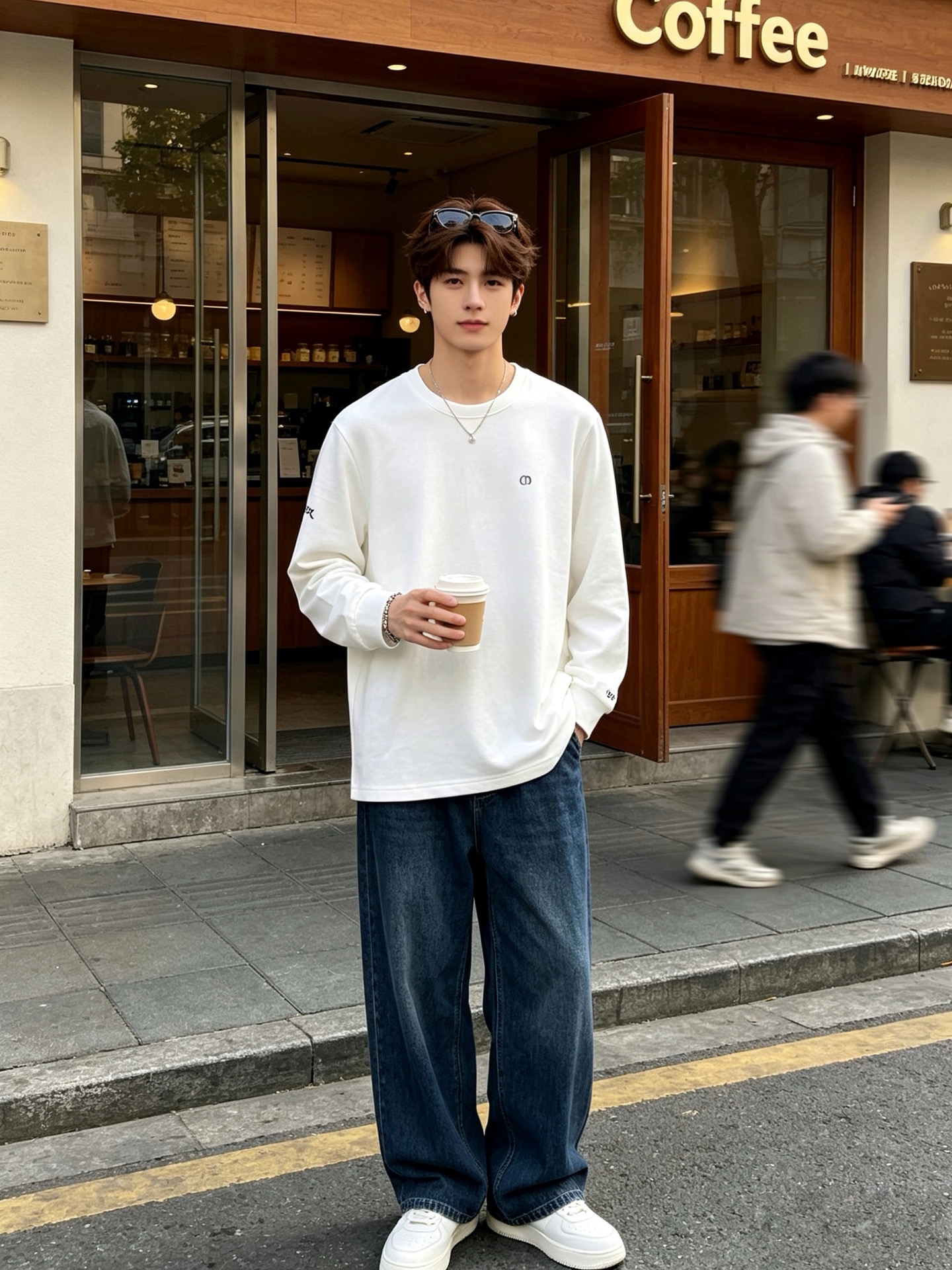 Dior迪奥💥独家专供新款原单男士休闲长袖 高端定制 高端版本 时尚百搭爆款⚠️⚠️✨✨进口面料 手感超柔软细腻  穿着
