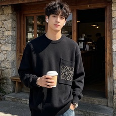 LOEWE罗意威💥砸锅卖铁都要上的新款新款原单男士休闲针织套头衫 高端定制 高端版本 时尚百搭爆款⚠️⚠️✨✨进口面料 LOEWE罗意威💥砸锅卖铁都要上的新款新款原单男士休闲针织套头衫 高端定制 高端版本 时尚百搭爆款⚠️⚠️✨✨进口面料