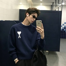 AMI艾米💥砸锅卖铁都要上的新款新款原单男士休闲圆领毛衣 高端定制 高端版本 时尚百搭爆款⚠️⚠️✨✨进口面料 手感超柔 AMI艾米💥砸锅卖铁都要上的新款新款原单男士休闲圆领毛衣 高端定制 高端版本 时尚百搭爆款⚠️⚠️✨✨进口面料 手感超柔