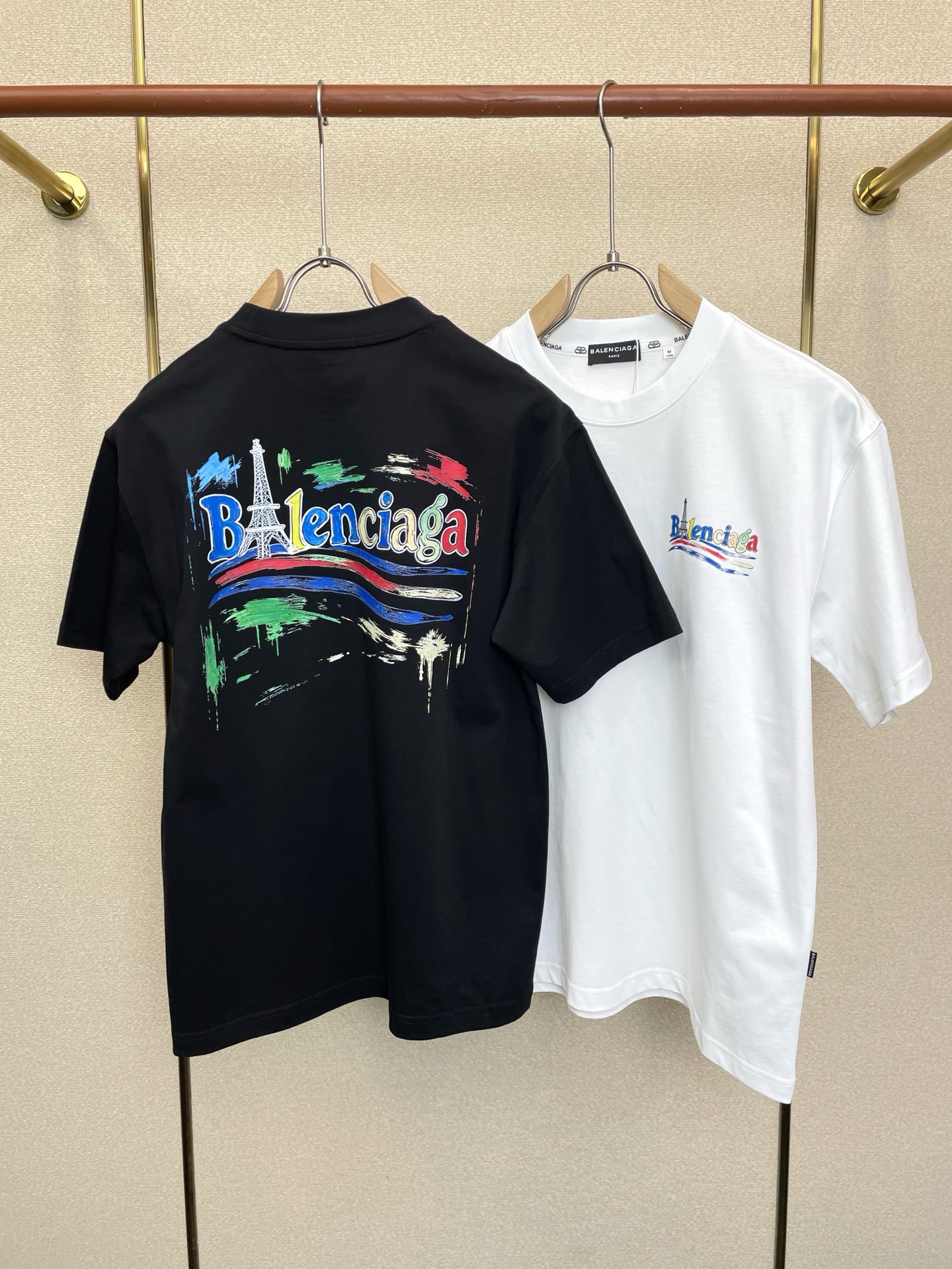Balenciaga巴黎世家💥砸锅卖铁都要上的新款新款原单男士休闲短袖 高端定制 高端版本 时尚百搭爆款⚠️⚠️✨✨进口