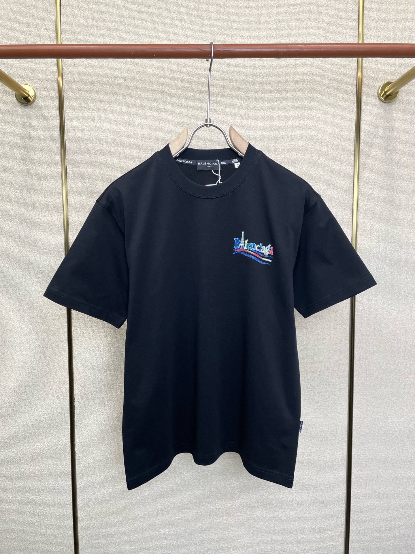 Balenciaga巴黎世家💥砸锅卖铁都要上的新款新款原单男士休闲短袖 高端定制 高端版本 时尚百搭爆款⚠️⚠️✨✨进口
