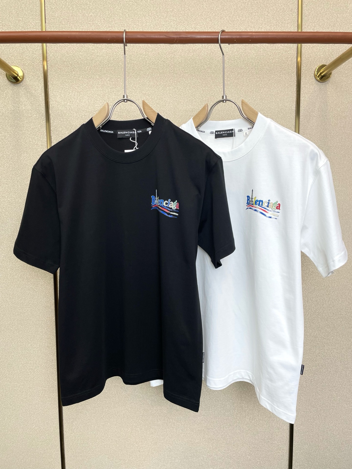 Balenciaga巴黎世家💥砸锅卖铁都要上的新款新款原单男士休闲短袖 高端定制 高端版本 时尚百搭爆款⚠️⚠️✨✨进口