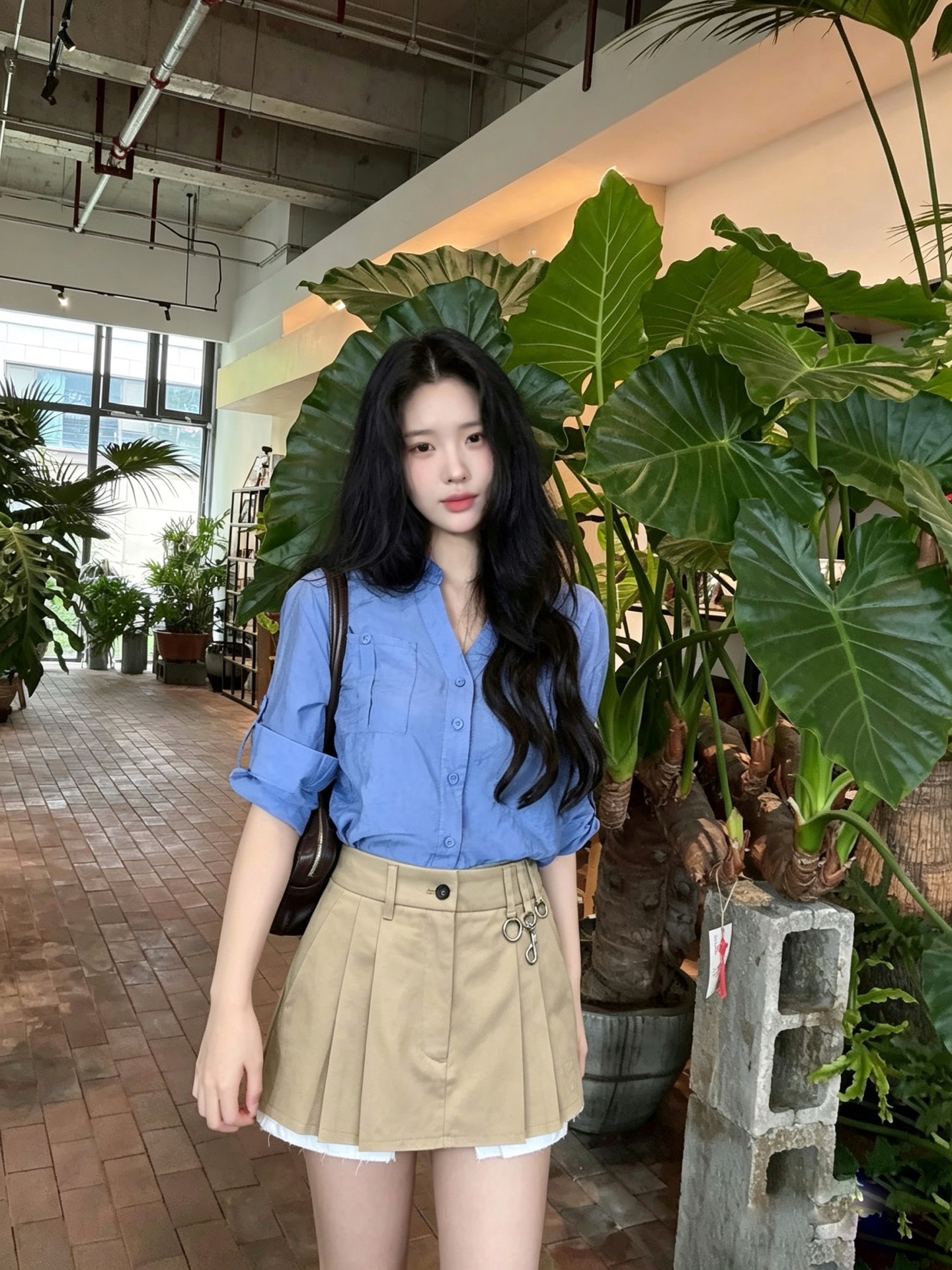 Miumiu谬谬👚砸锅卖铁都要上的新款👚新款女装休闲徽标短裙 高端版本!独特设计 专柜定制面料 透气舒适度高,细节无可挑 Miumiu谬谬👚砸锅卖铁都要上的新款👚新款女装休闲徽标短裙 高端版本!独特设计 专柜定制面料 透气舒适度高,细节无可挑
