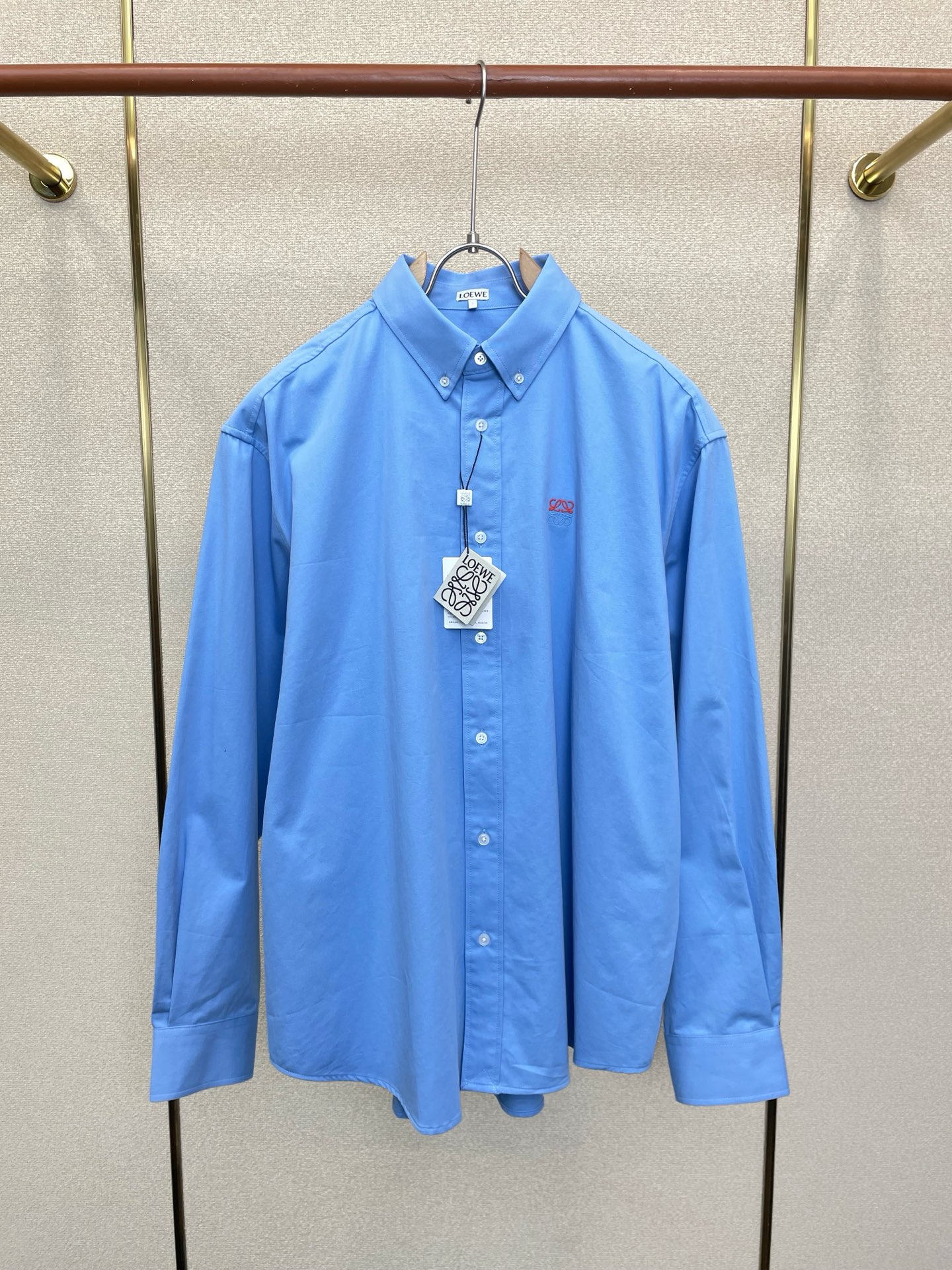 LOEWE罗意威💥砸锅卖铁都要上的新款新款原单男士休闲衬衫 高端定制 高端版本 时尚百搭爆款⚠️⚠️✨✨进口面料 手感超