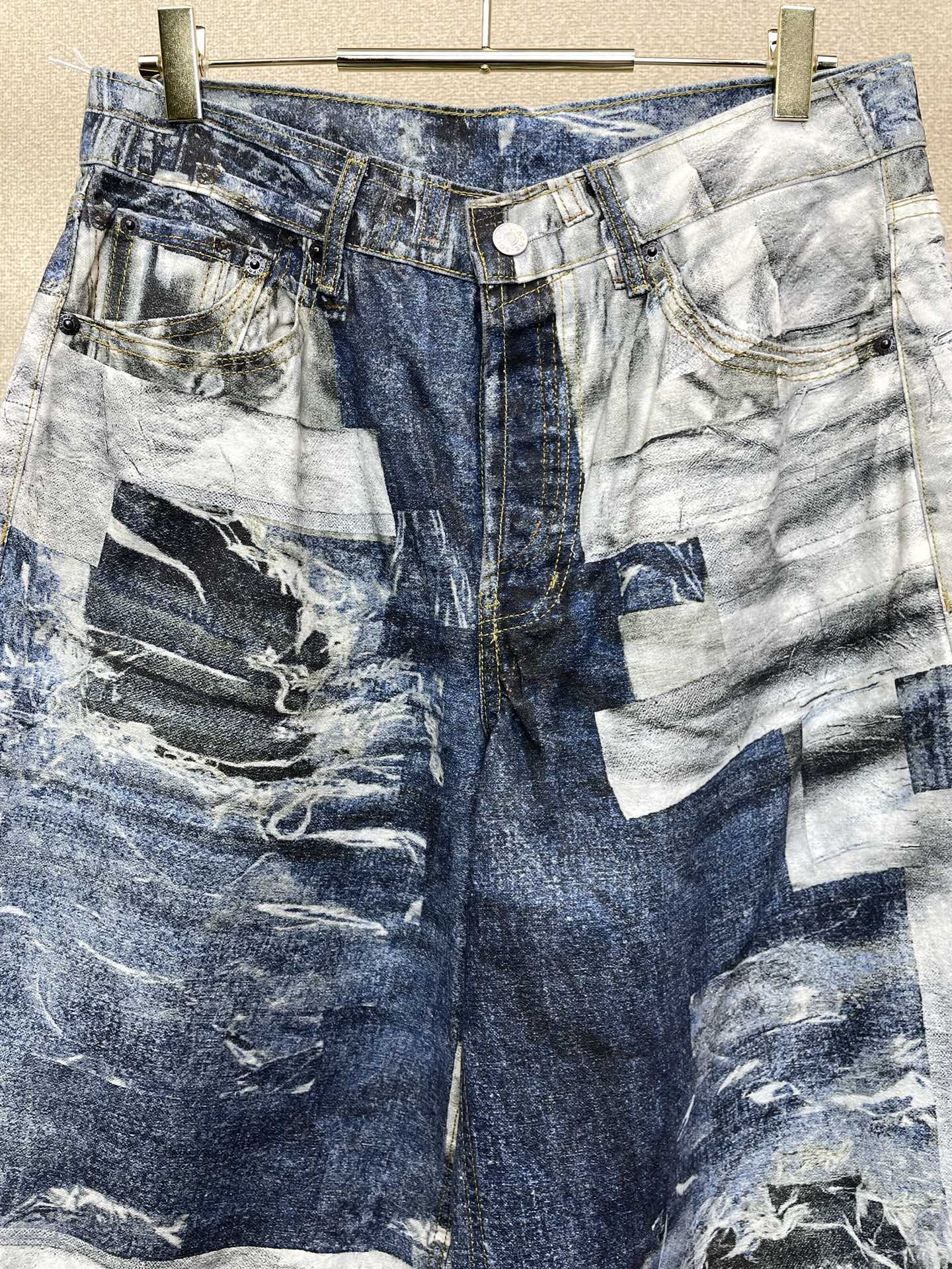Acne Studios💥砸锅卖铁都要上的新款新款休闲牛仔阔腿裤 高端版本！专柜定制面料 透气舒适度高，细节无可挑剔，品