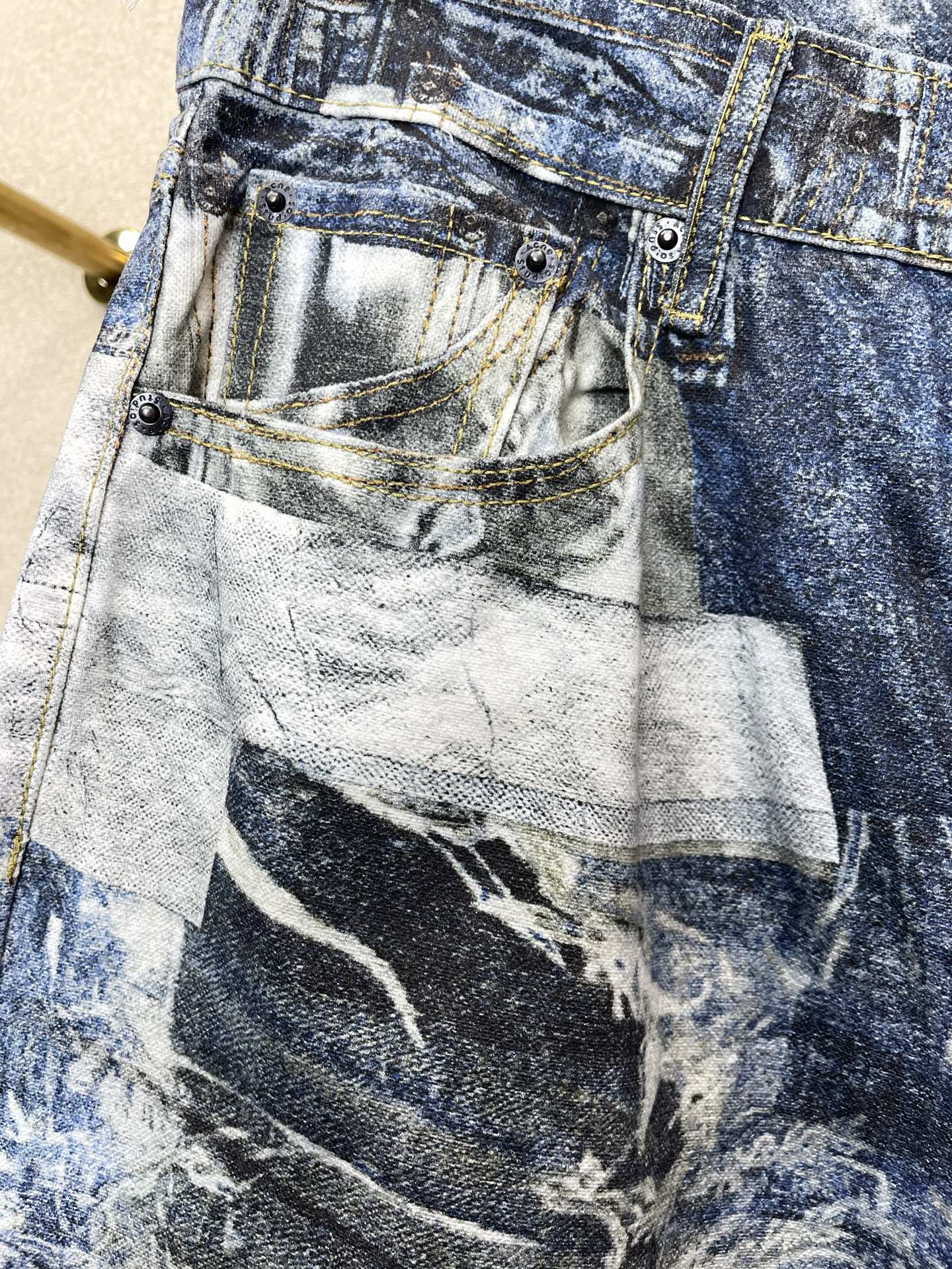Acne Studios💥砸锅卖铁都要上的新款新款休闲牛仔阔腿裤 高端版本！专柜定制面料 透气舒适度高，细节无可挑剔，品