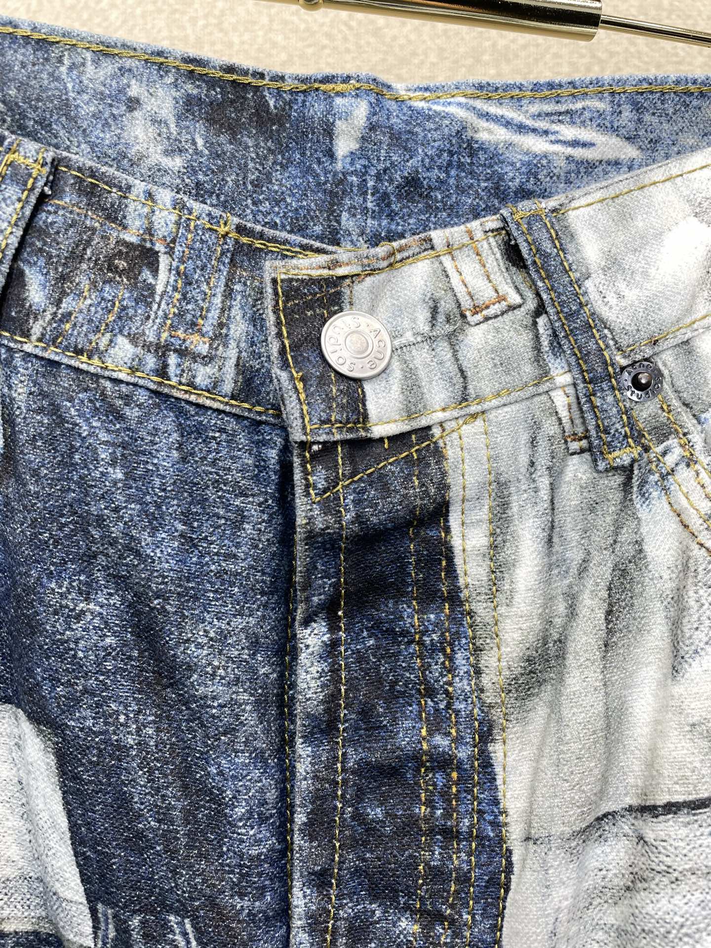 Acne Studios💥砸锅卖铁都要上的新款新款休闲牛仔阔腿裤 高端版本！专柜定制面料 透气舒适度高，细节无可挑剔，品
