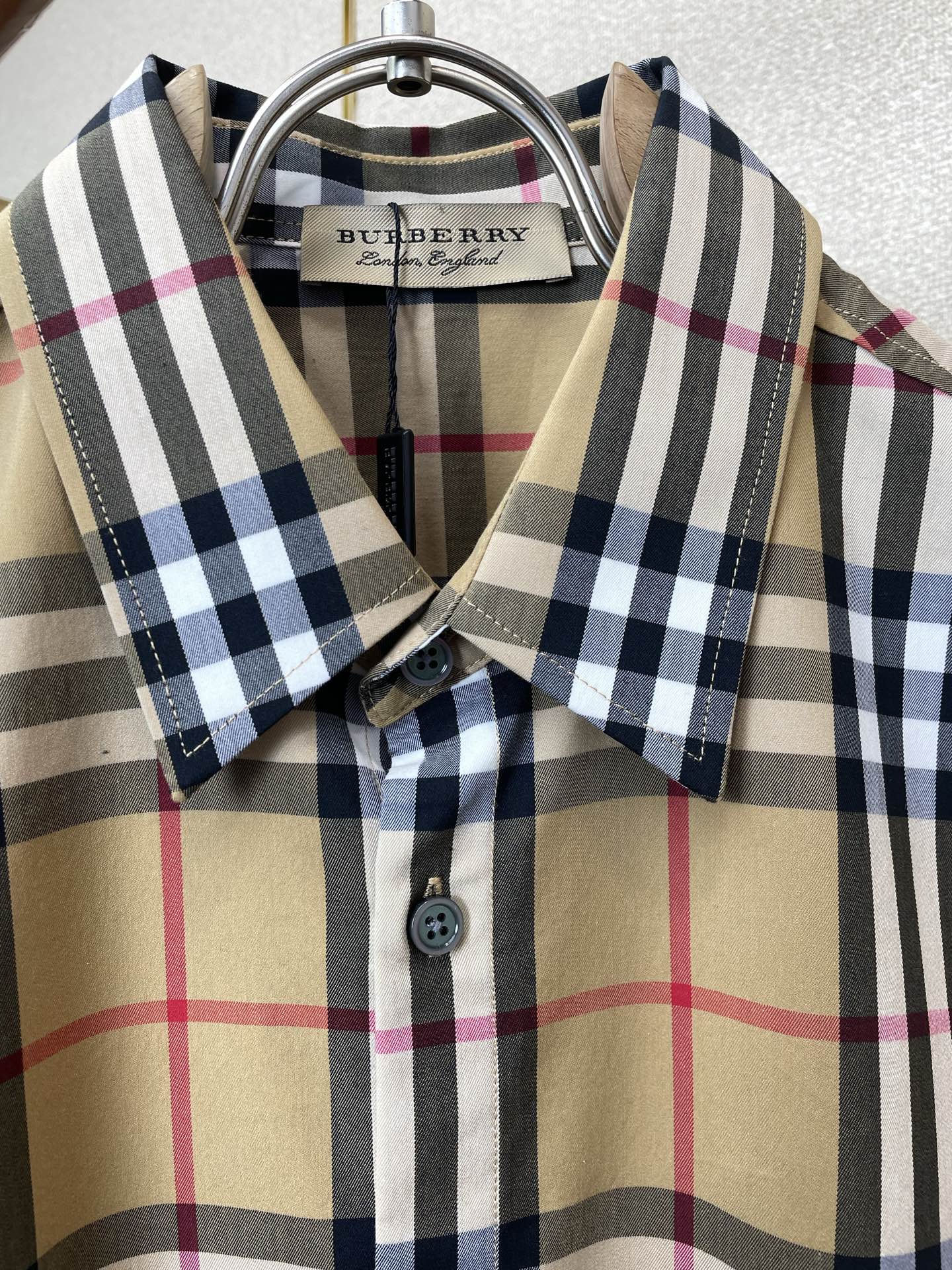 Burberry巴宝莉💥砸锅卖铁都要上的新款新款原单男士休闲Polo短袖 高端定制 高端版本 时尚百搭爆款⚠️⚠️✨✨进
