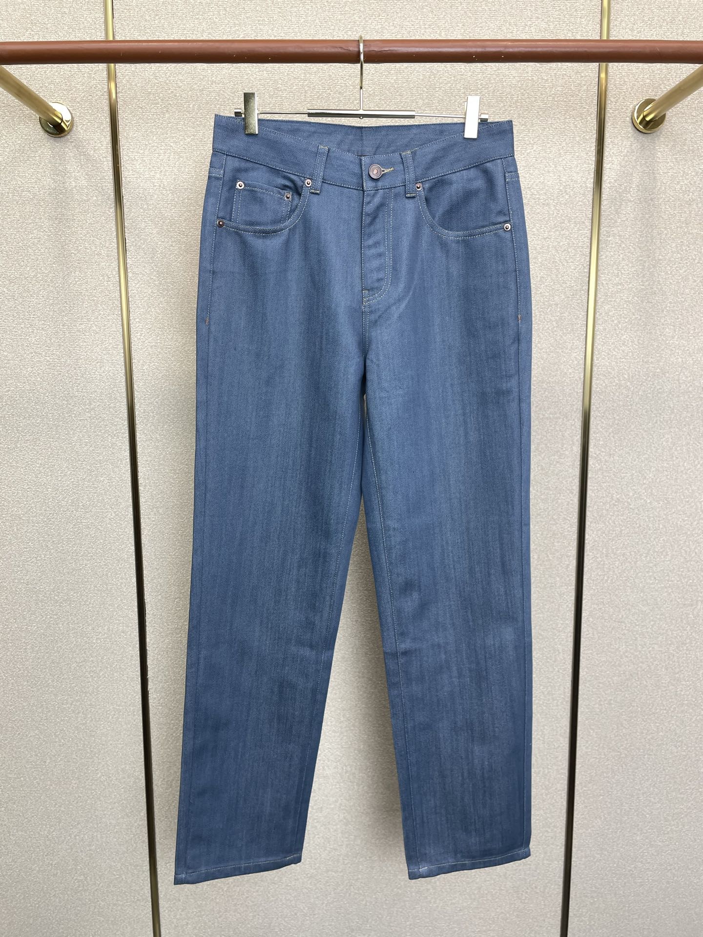 Loro piana-Loro Piana诺悠翩雅💥砸锅卖铁都要上的新款新款 休闲牛仔裤👖高端版本！专柜定制面料 透气舒