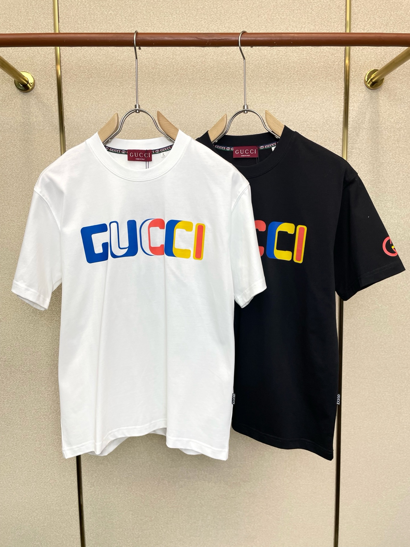 Gucci古驰💥独家专供新款原单男士休闲短袖 高端定制 高端版本 时尚百搭爆款⚠️⚠️✨✨进口面料 手感超柔软细腻  穿