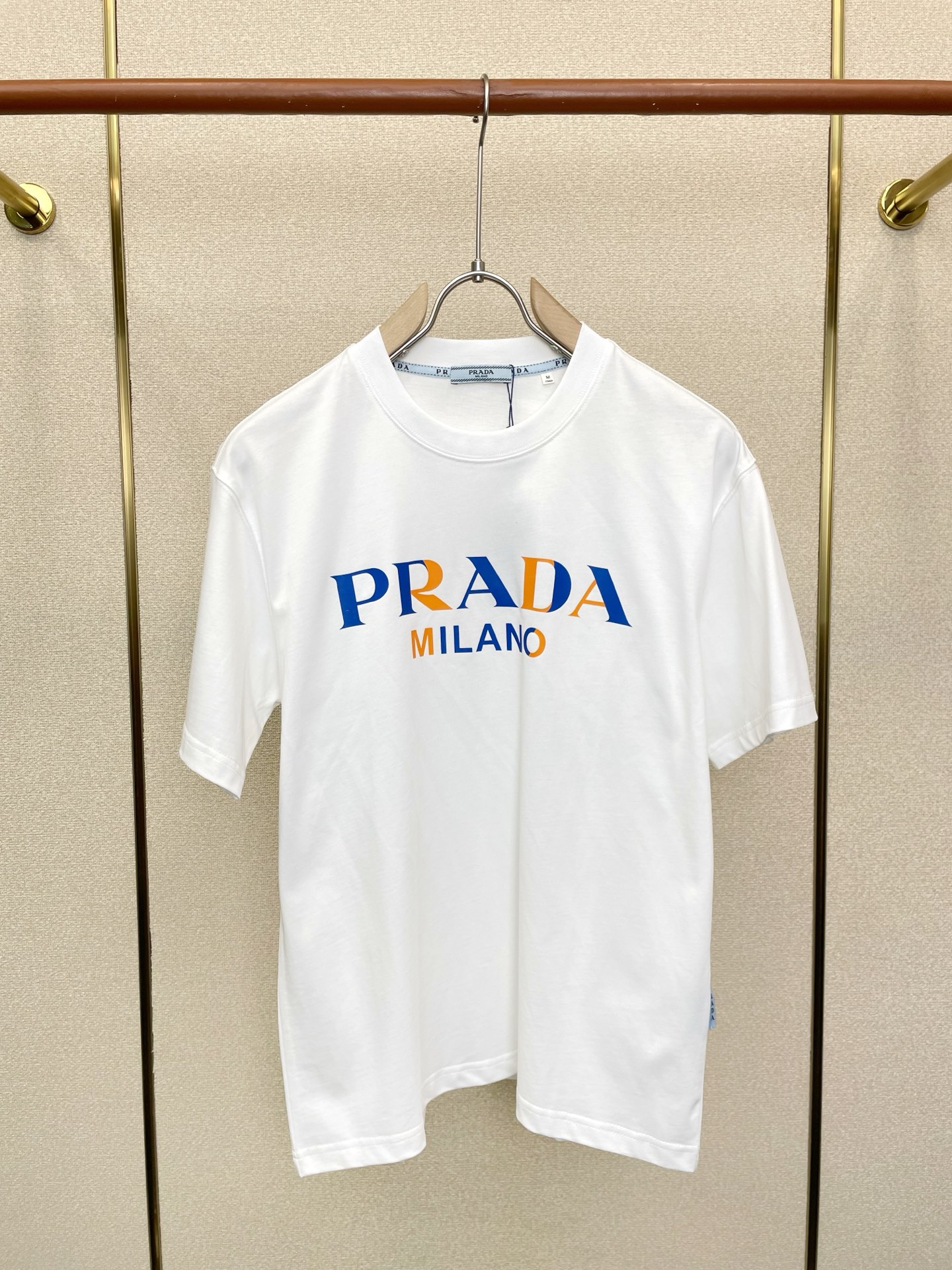 Prada普拉达💥独家专供新款原单男士休闲短袖 高端定制 高端版本 时尚百搭爆款⚠️⚠️✨✨进口面料 手感超柔软细腻  