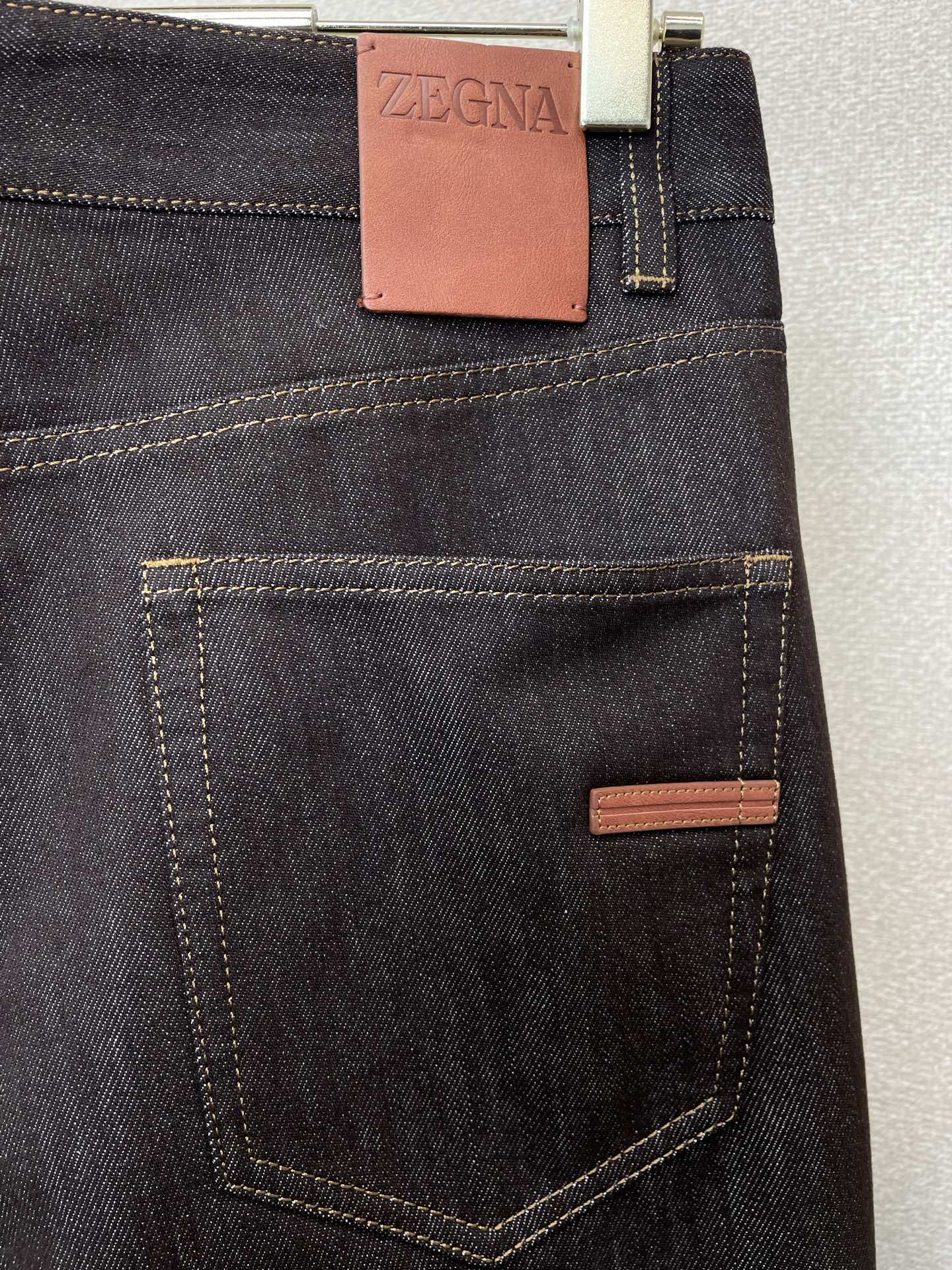 ZEGNA杰尼亚💥独家专供新款👖休闲牛仔裤 高端版本！专柜定制面料 透气舒适度高，细节无可挑剔，品牌元素设计理念，体现高