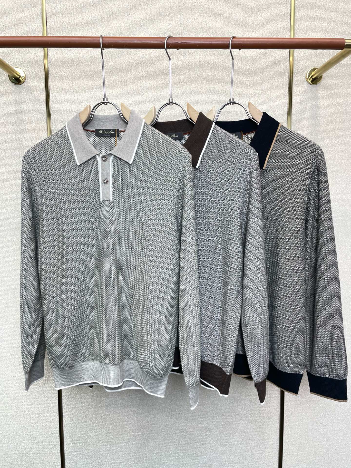 Loro piana-Loro Piana诺悠翩雅💥独家专供新款原单男士休闲毛衣 高端定制 高版本 时尚百搭爆款⚠️⚠️