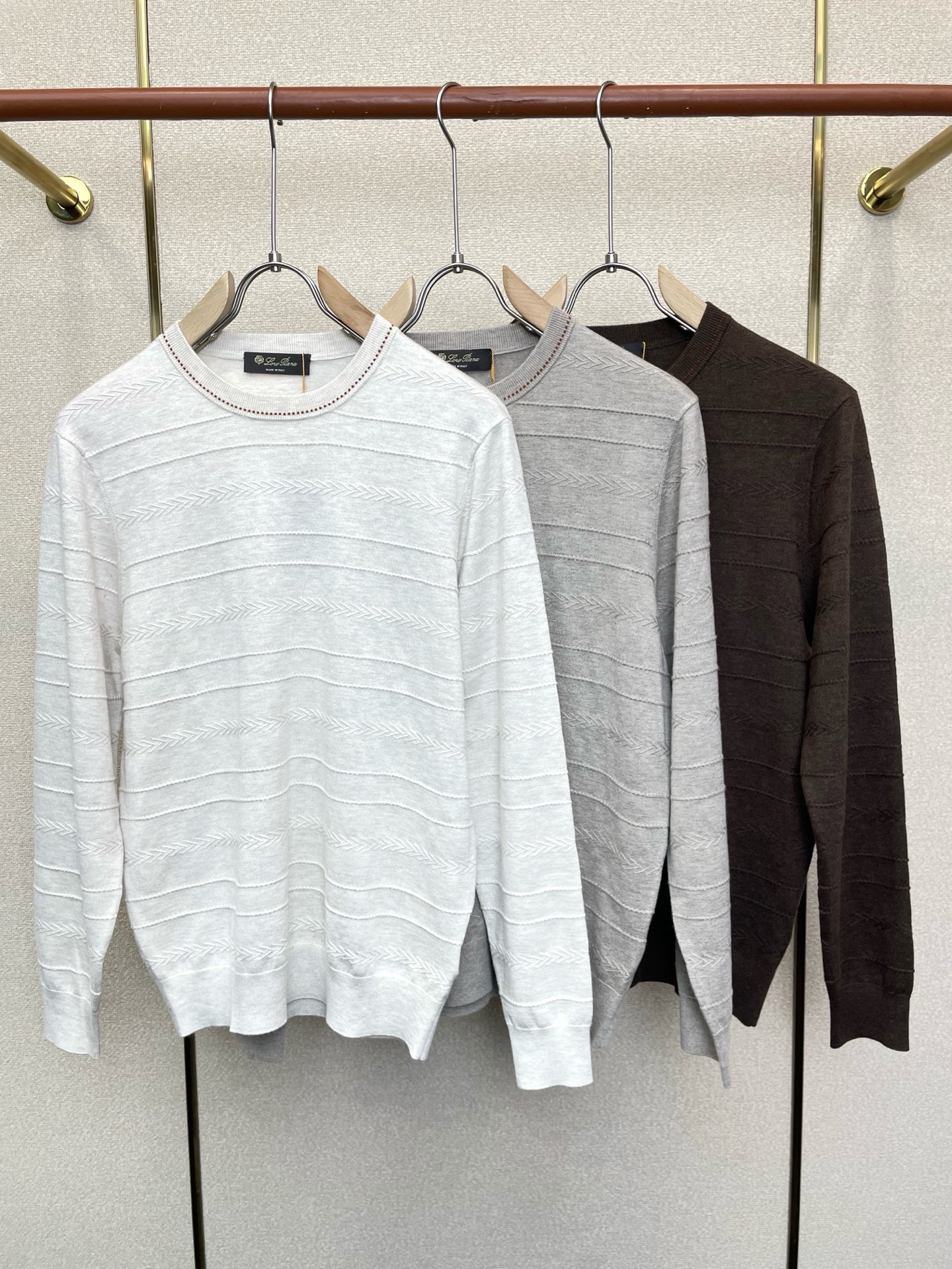 Loro piana-Loro Piana诺悠翩雅💥独家专供新款原单男士休闲毛衣 高端定制 高版本 时尚百搭爆款⚠️⚠️