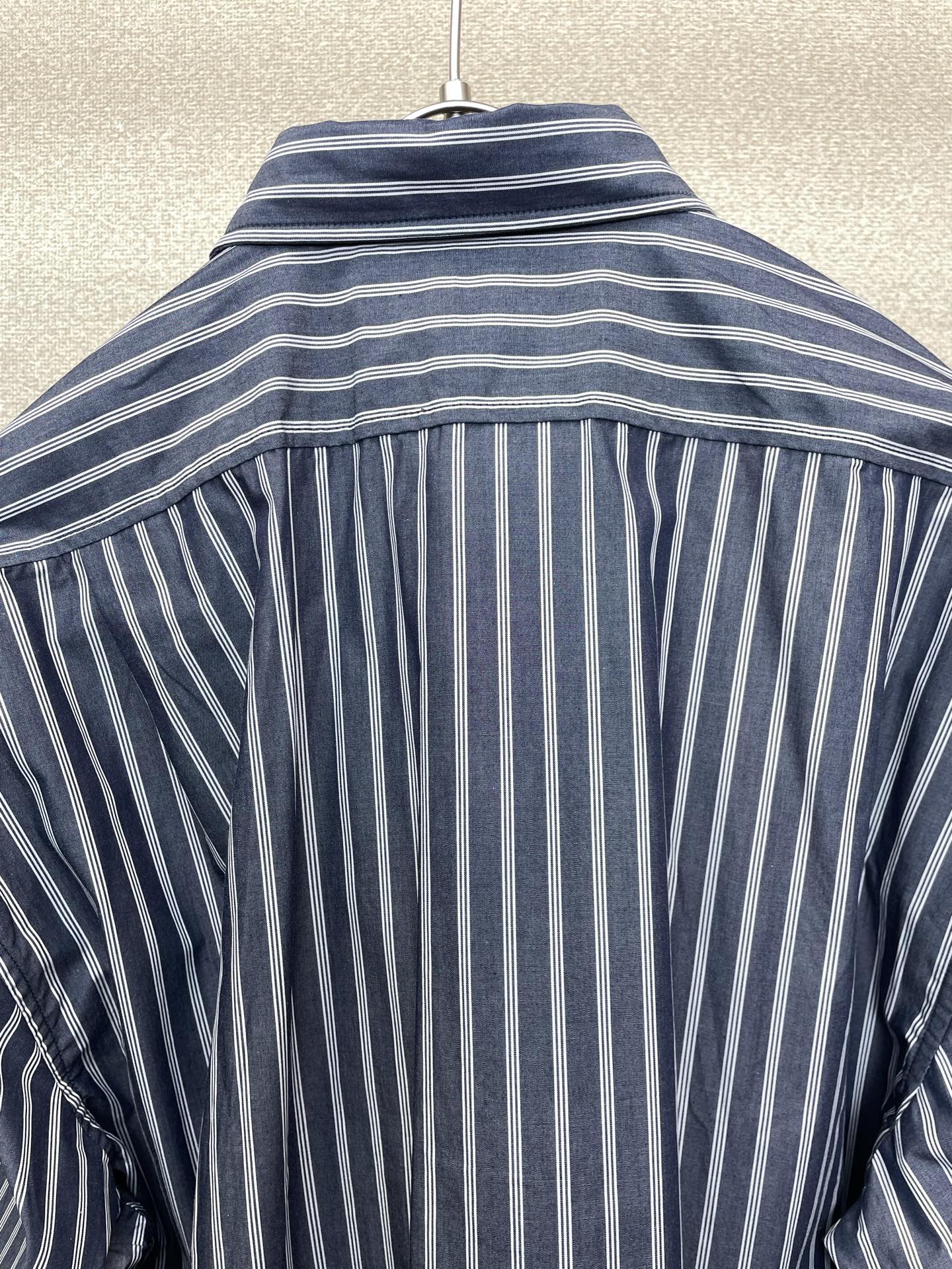 Acne Studios💥独家专供新款原单男士休闲条纹衬衫 高端定制 高端版本 时尚百搭爆款⚠️⚠️✨✨进口面料 手感超