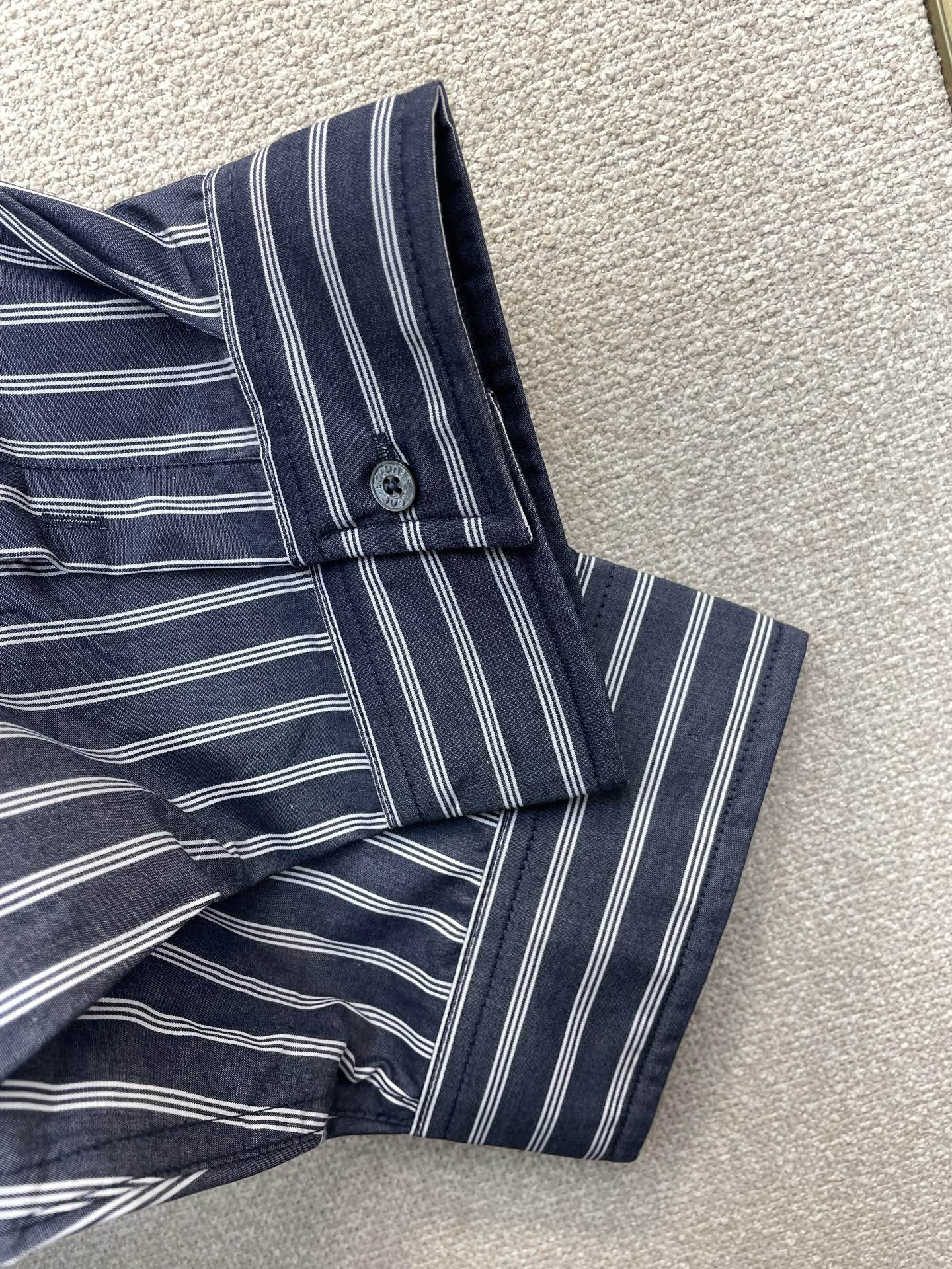 Acne Studios💥独家专供新款原单男士休闲条纹衬衫 高端定制 高端版本 时尚百搭爆款⚠️⚠️✨✨进口面料 手感超