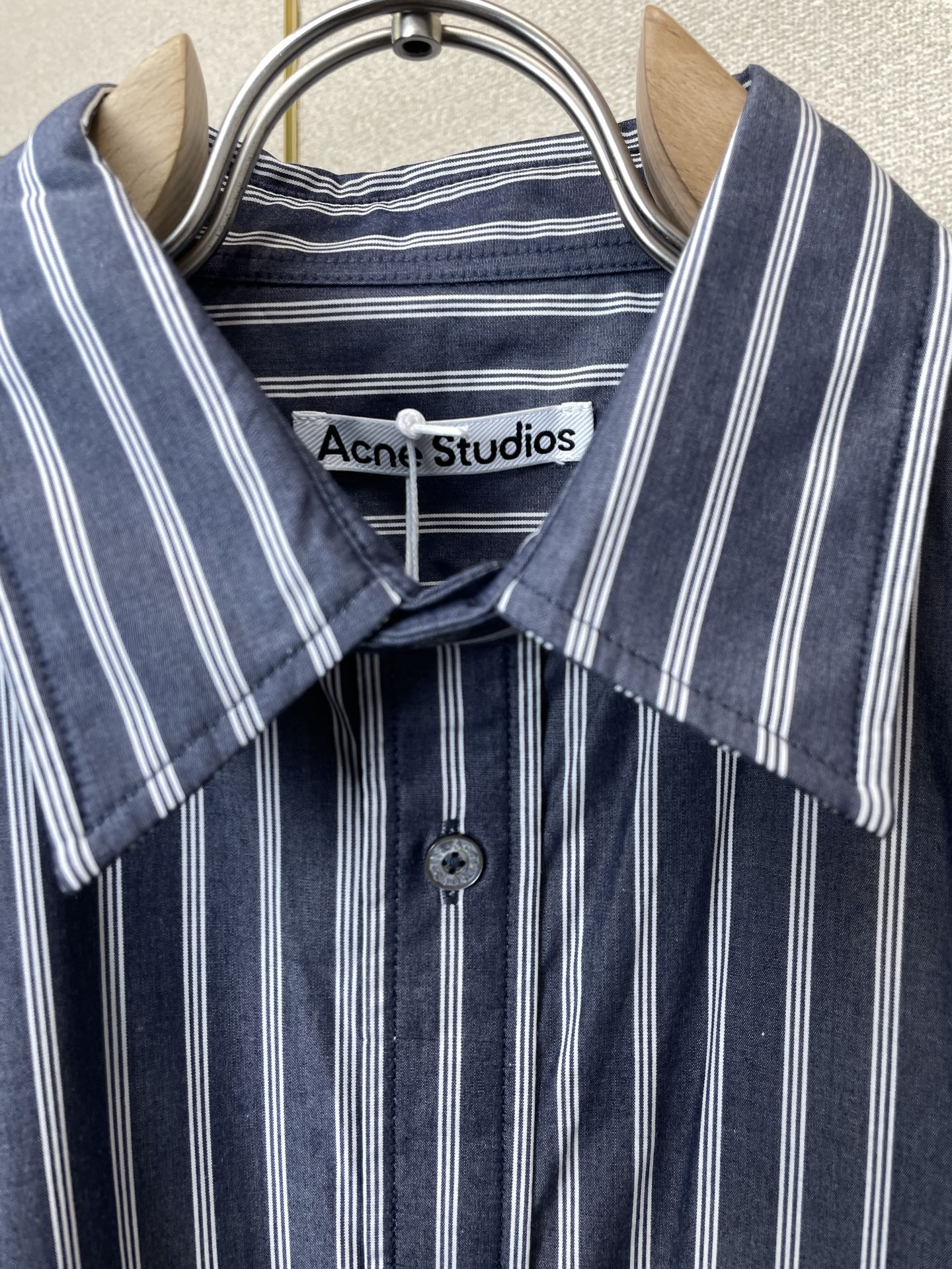 Acne Studios💥独家专供新款原单男士休闲条纹衬衫 高端定制 高端版本 时尚百搭爆款⚠️⚠️✨✨进口面料 手感超