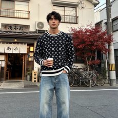 Louis Vuitton路易威登💥独家专供新款原单男士休闲毛衣 高端定制 高端版本 时尚百搭爆款⚠️⚠️✨✨进口面料 Louis Vuitton路易威登💥独家专供新款原单男士休闲毛衣 高端定制 高端版本 时尚百搭爆款⚠️⚠️✨✨进口面料