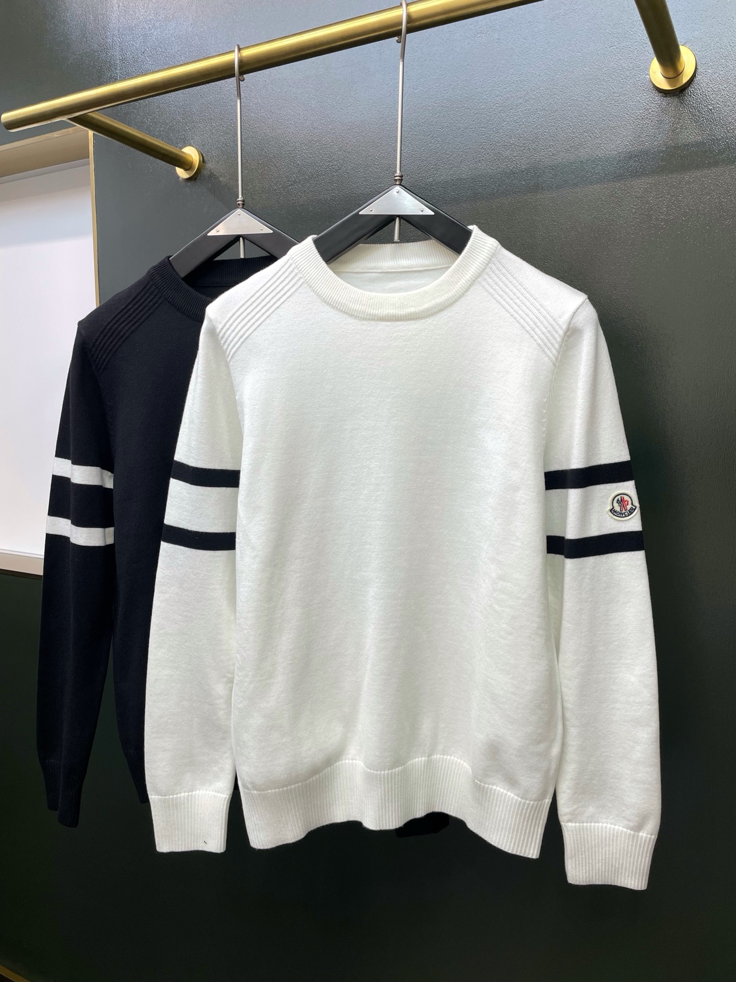 Moncler蒙口💥独家专供新款原单男士休闲毛衣 高端定制 高端版本 时尚百搭爆款⚠️⚠️✨✨进口面料 手感超柔软细腻 
