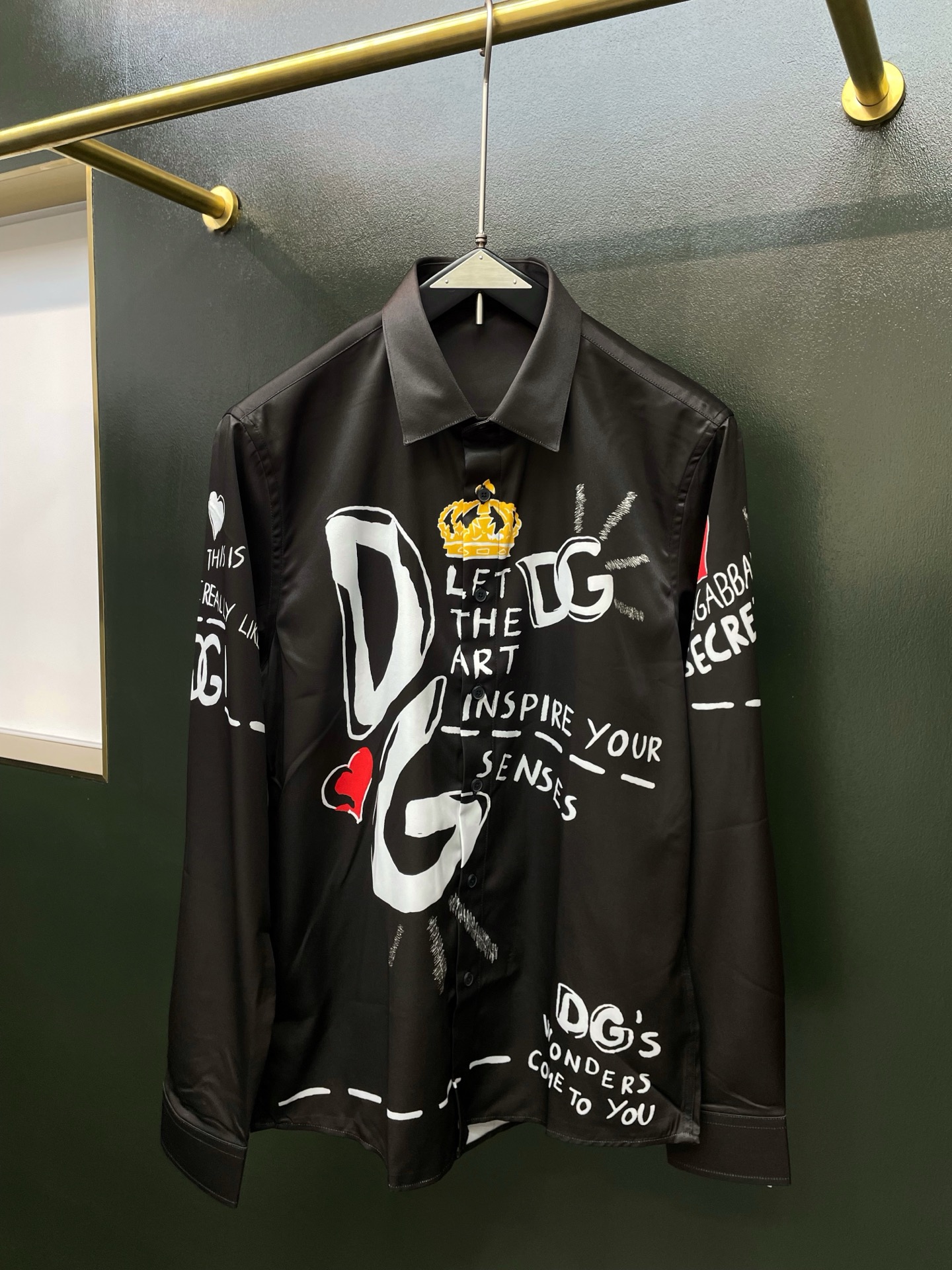Dolce&Gabbana杜嘉班纳💥独家专供新款原单男士休闲衬衫 高端定制 高版本 时尚百搭爆款⚠️⚠️✨✨进口面料 手