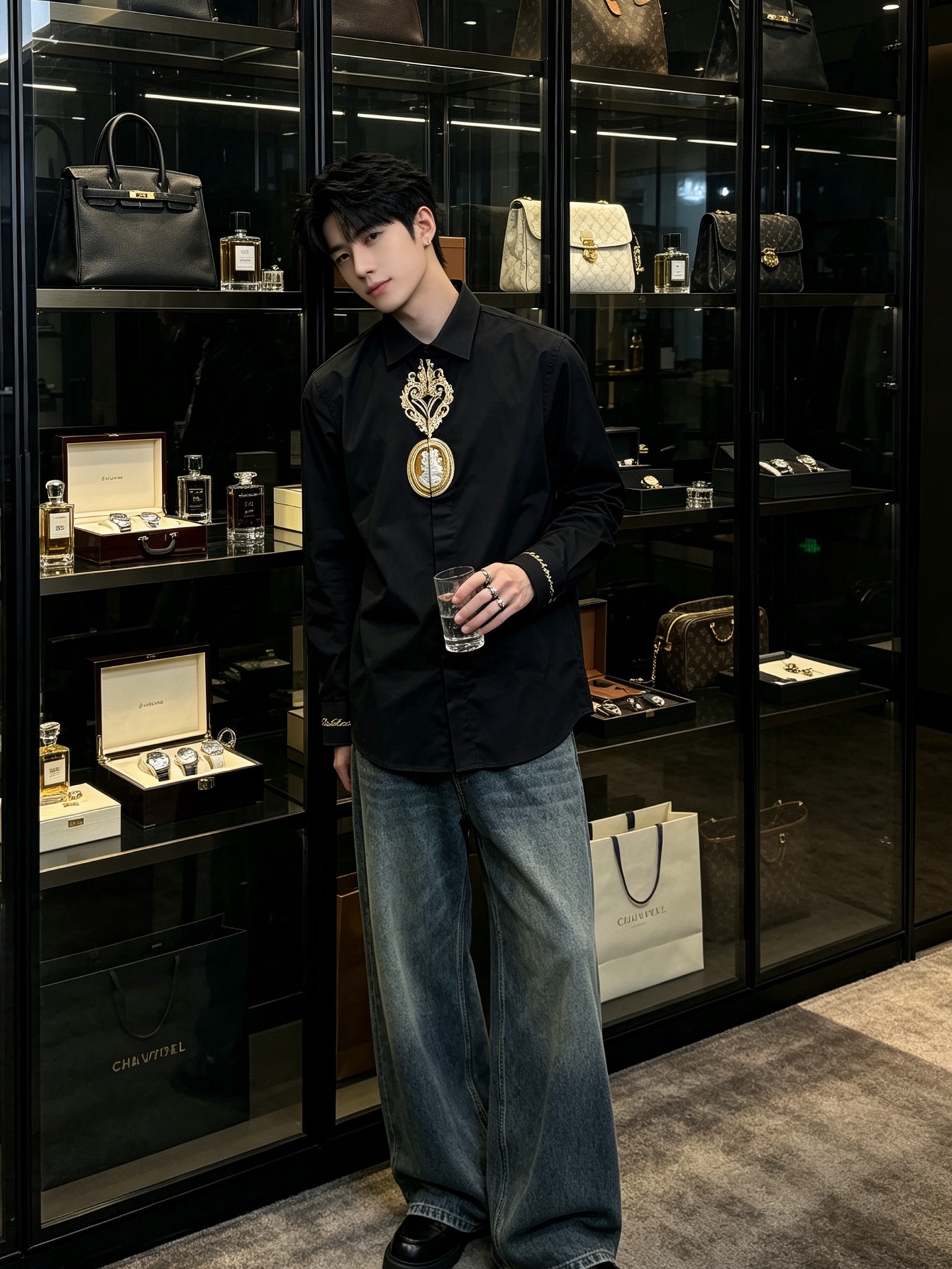Dolce&Gabbana杜嘉班纳💥独家专供新款原单男士休闲衬衫 高端定制 高版本 时尚百搭爆款⚠️⚠️✨✨进口面料 手