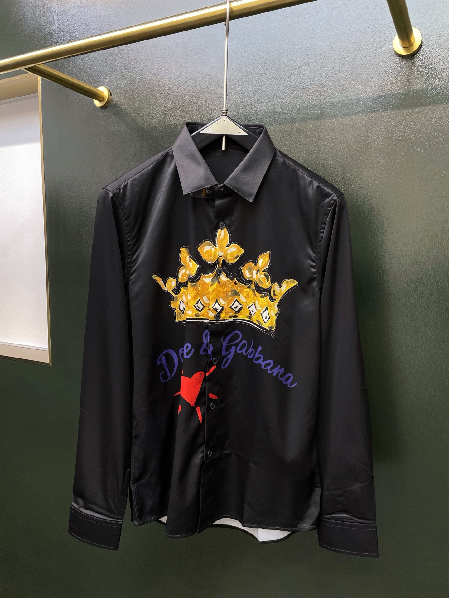 Dolce&Gabbana杜嘉班纳💥独家专供新款原单男士休闲衬衫 高端定制 高版本 时尚百搭爆款⚠️⚠️✨✨进口面料 手