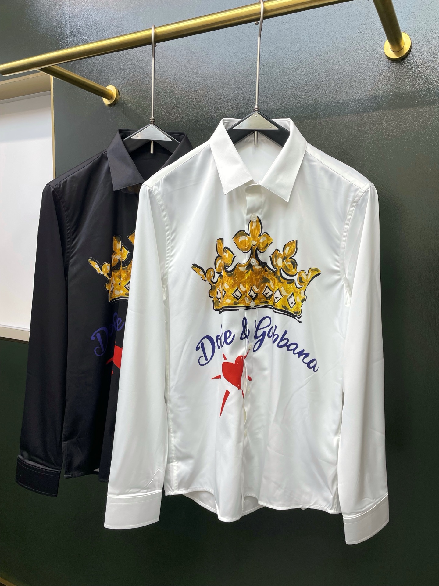 Dolce&Gabbana杜嘉班纳💥独家专供新款原单男士休闲衬衫 高端定制 高版本 时尚百搭爆款⚠️⚠️✨✨进口面料 手
