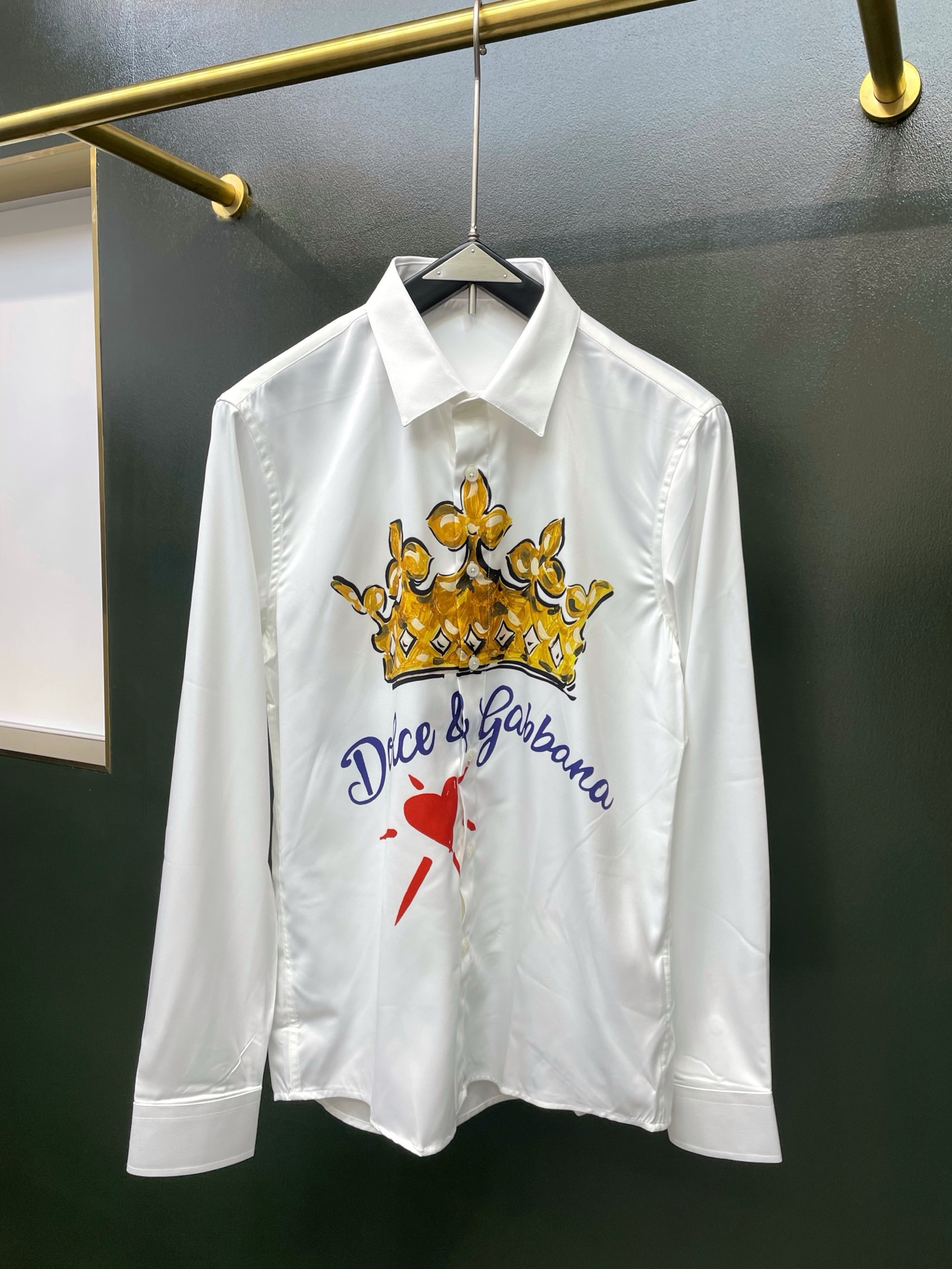 Dolce&Gabbana杜嘉班纳💥独家专供新款原单男士休闲衬衫 高端定制 高版本 时尚百搭爆款⚠️⚠️✨✨进口面料 手