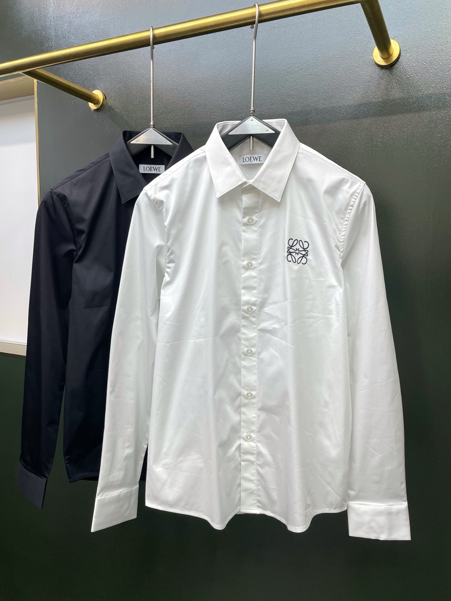 LOEWE罗意威💥独家专供新款原单男士休闲衬衫 高端定制 高版本 时尚百搭爆款⚠️⚠️✨✨进口面料 手感超柔软细腻  穿