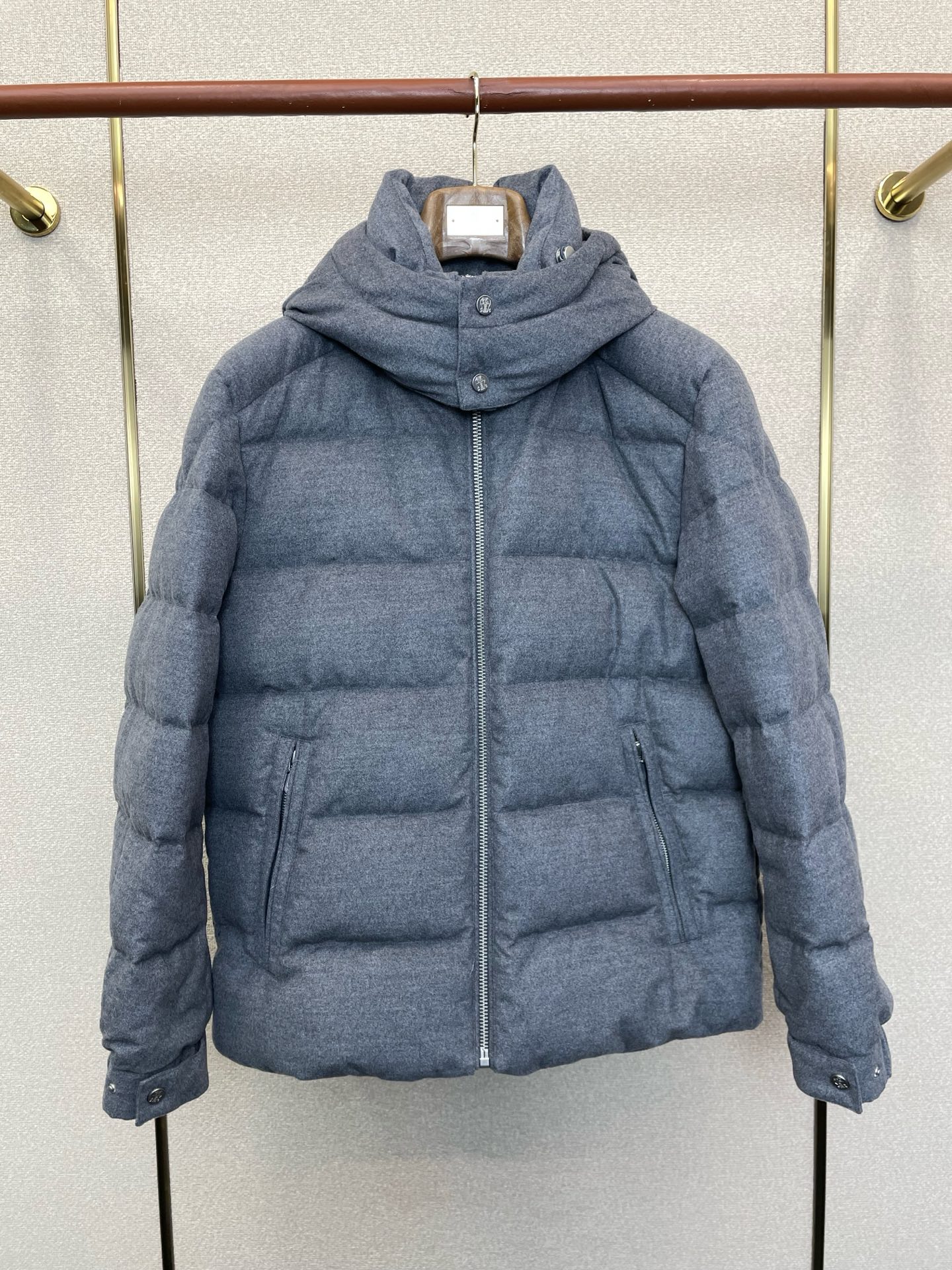 羽绒服-BC-Brunello Cucinali布鲁内洛·库奇内利💥砸锅卖铁都要上的新款新款原单男士休闲连帽羽绒服 高端