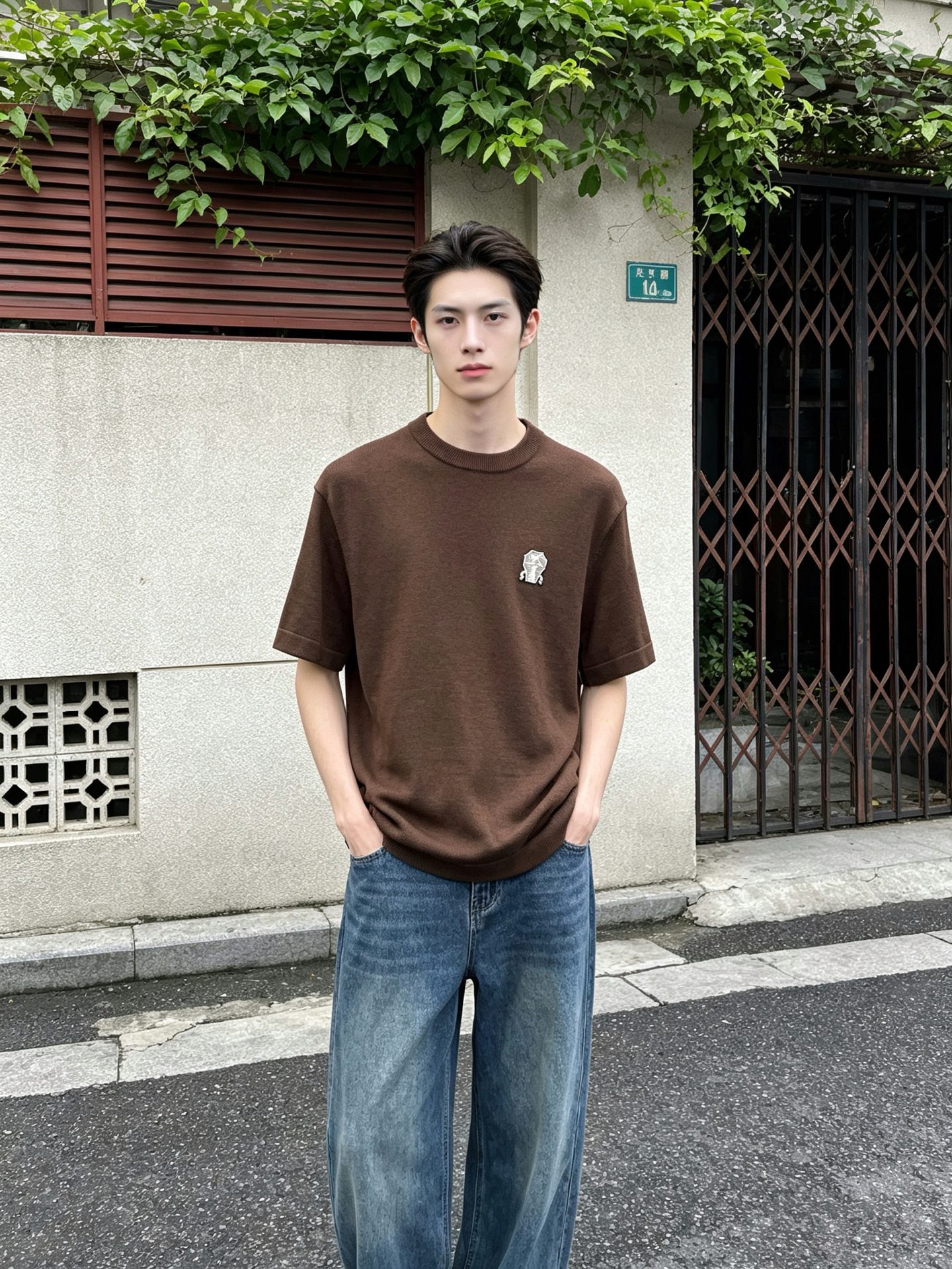 BC-Brunello Cucineli 布鲁内洛 •库奇內利💥砸锅卖铁都要上的新款新款原单男士休闲针织短袖 高端定制 