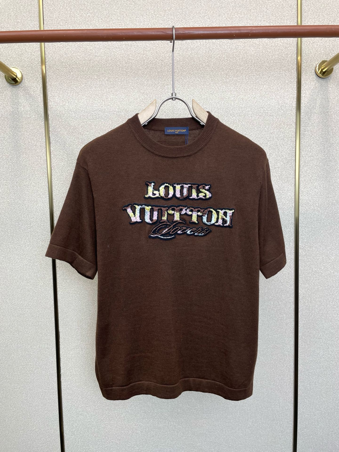 Louis Vuitton路易威登💥砸锅卖铁都要上的新款新款原单男士休闲针织短袖 高端定制 高版本 时尚百搭爆款⚠️⚠️ Louis Vuitton路易威登💥砸锅卖铁都要上的新款新款原单男士休闲针织短袖 高端定制 高版本 时尚百搭爆款⚠️⚠️