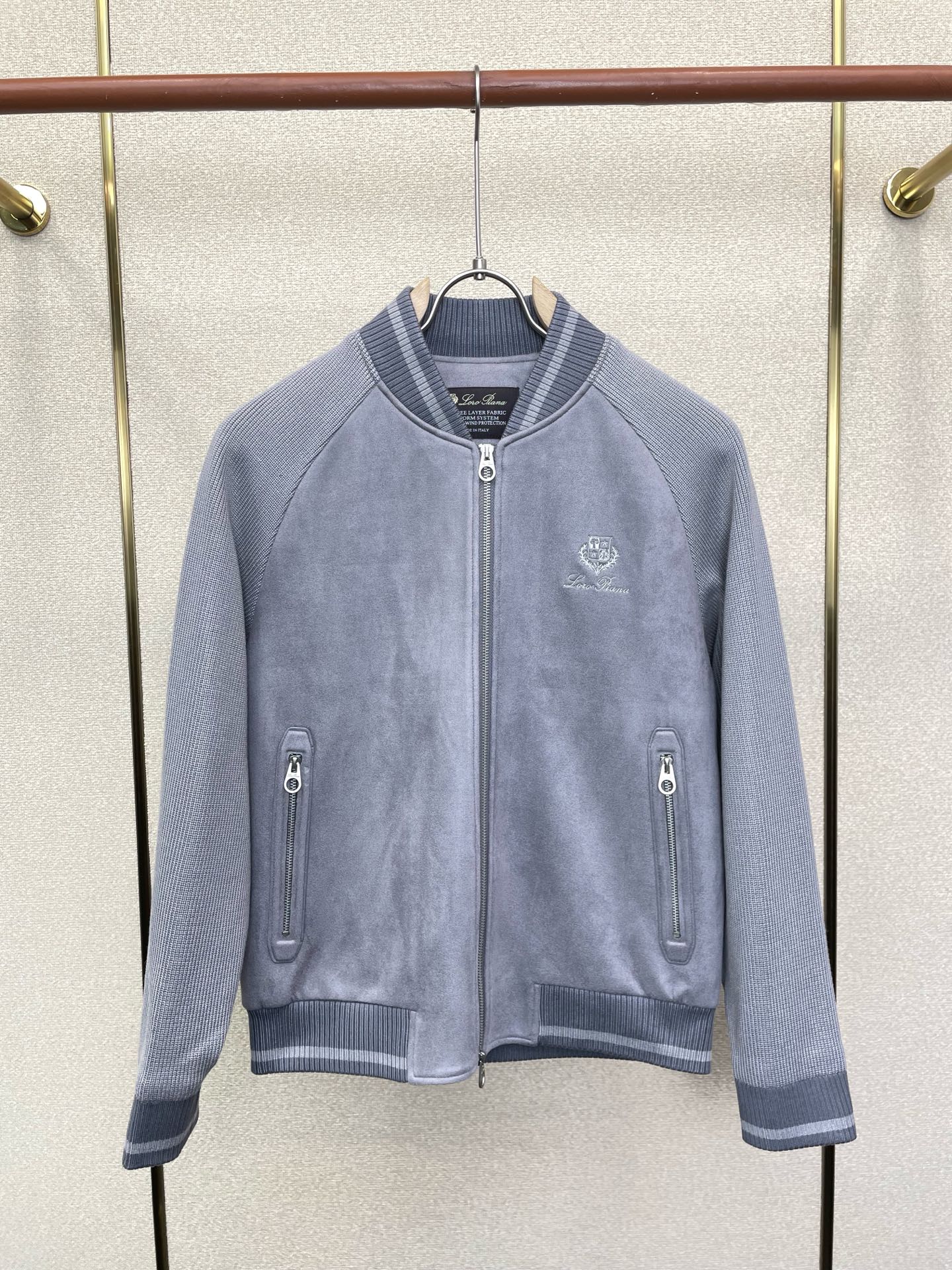 Loro Piana-Loro Piana诺悠翩雅💥独家专供新款原单男士休闲麂皮外套 高端定制 高端版本 时尚百搭爆款⚠