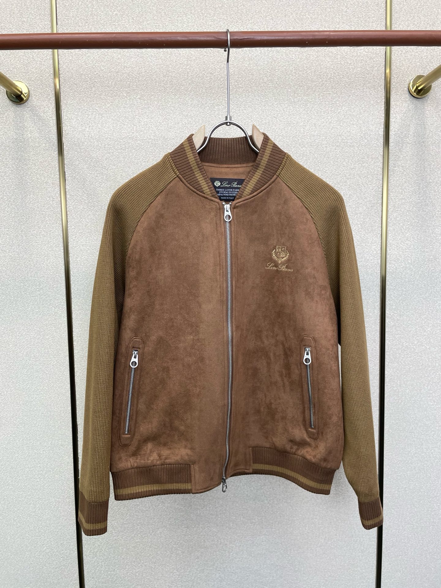 Loro Piana-Loro Piana诺悠翩雅💥独家专供新款原单男士休闲麂皮外套 高端定制 高端版本 时尚百搭爆款⚠
