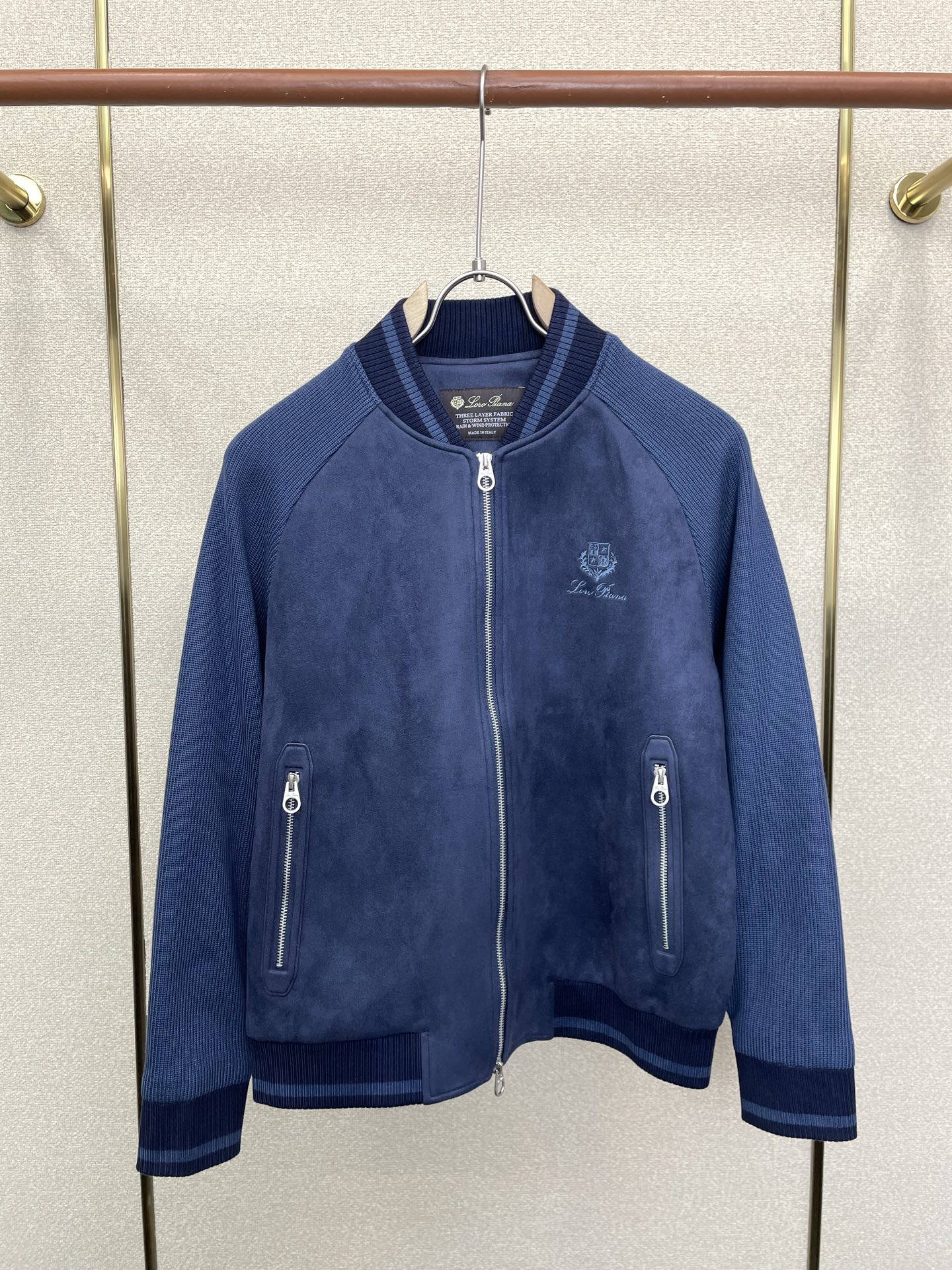 Loro Piana-Loro Piana诺悠翩雅💥独家专供新款原单男士休闲麂皮外套 高端定制 高端版本 时尚百搭爆款⚠