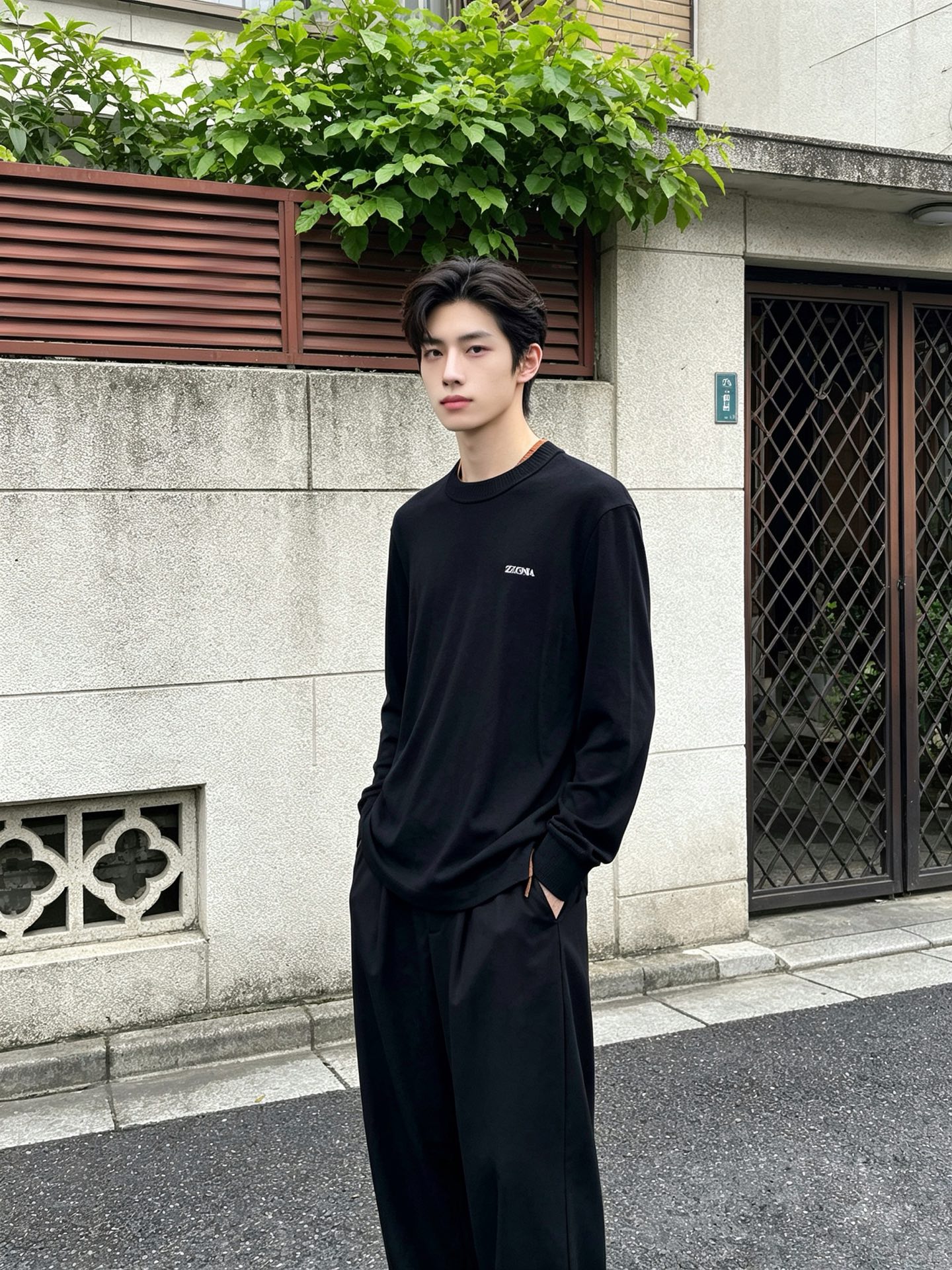 ZEGNA杰尼亚💥独家专供新款原单男士休闲长袖 高端定制 高端版本 时尚百搭爆款⚠️⚠️✨✨进口面料 手感超柔软细腻  