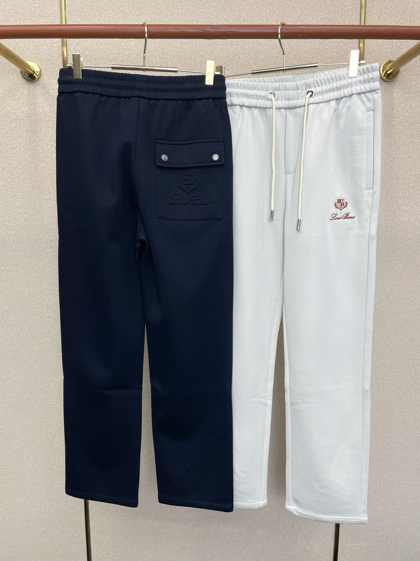 Loro Piana-Loro Piana诺悠翩雅💥独家专供新款休闲裤 高端版本！专柜定制面料 透气舒适度高，细节无可挑