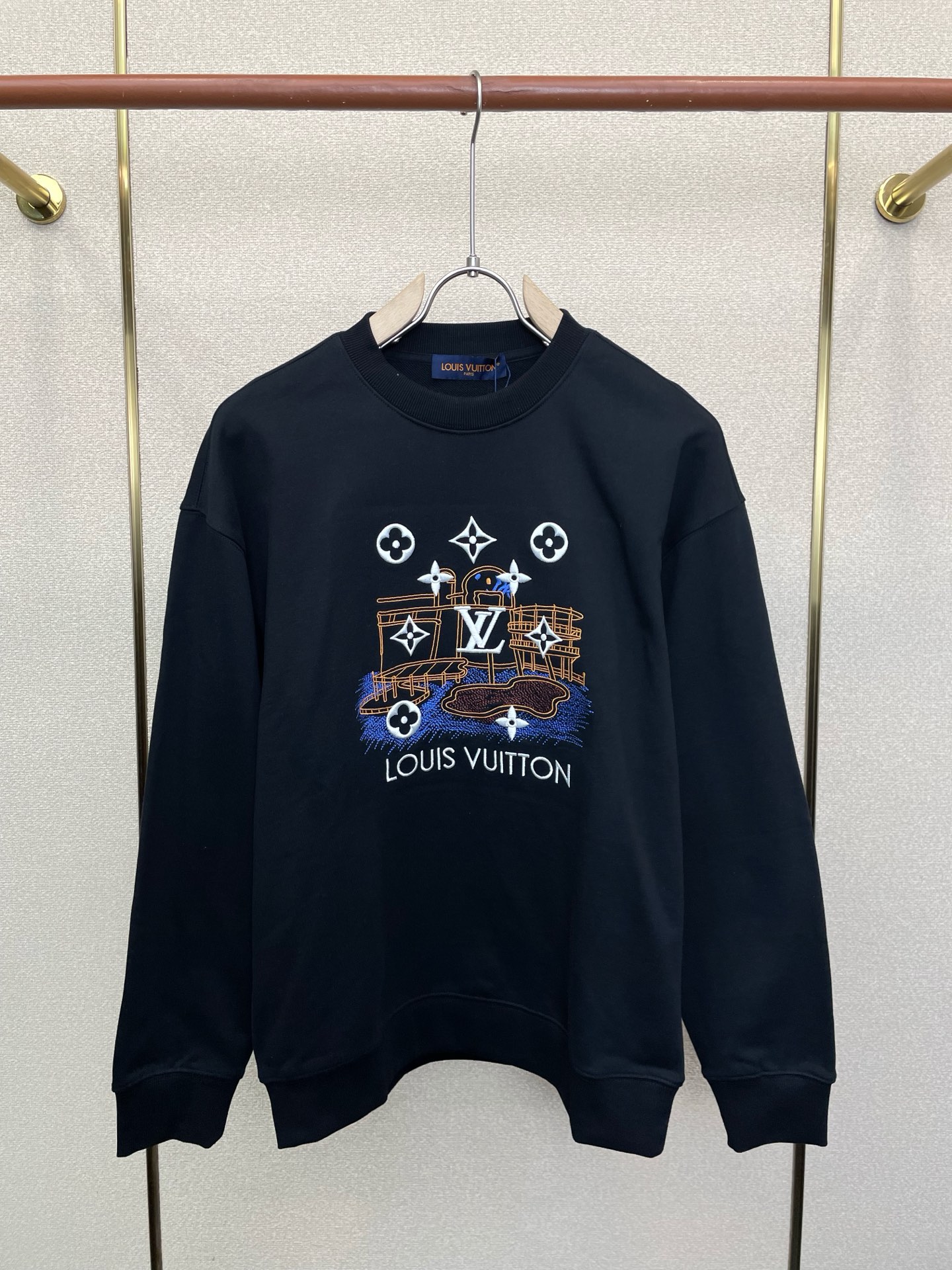 Louis Vuitton路易威登💥独家专供新款原单男士休闲卫衣 高端定制 高端版本 时尚百搭爆款⚠️⚠️✨✨进口面料 