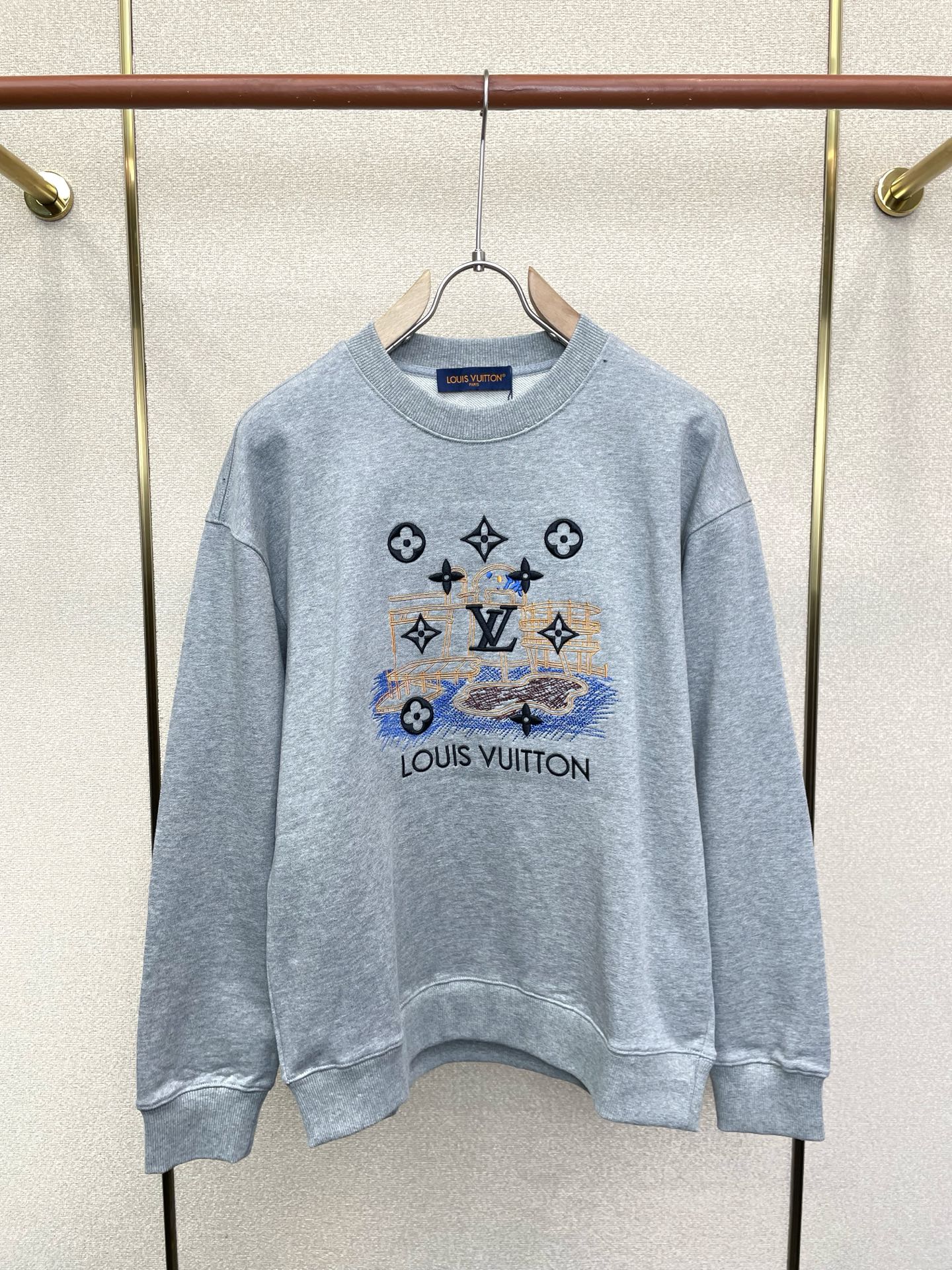 Louis Vuitton路易威登💥独家专供新款原单男士休闲卫衣 高端定制 高端版本 时尚百搭爆款⚠️⚠️✨✨进口面料 