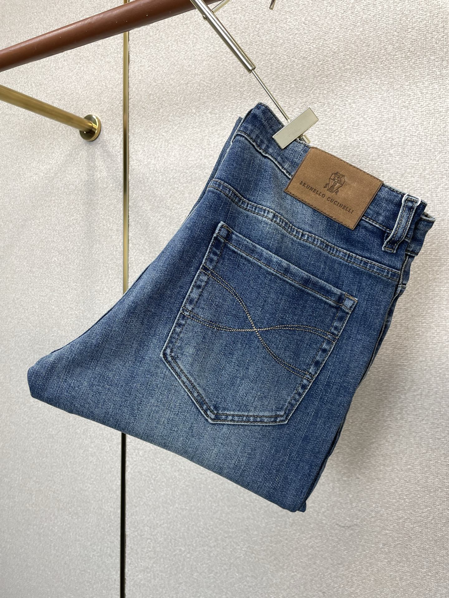 BC-Brunello Cucineli 布鲁内洛 •库奇内利💥独家专供新款 牛仔裤👖高端版本！专柜定制面料 透气舒适度