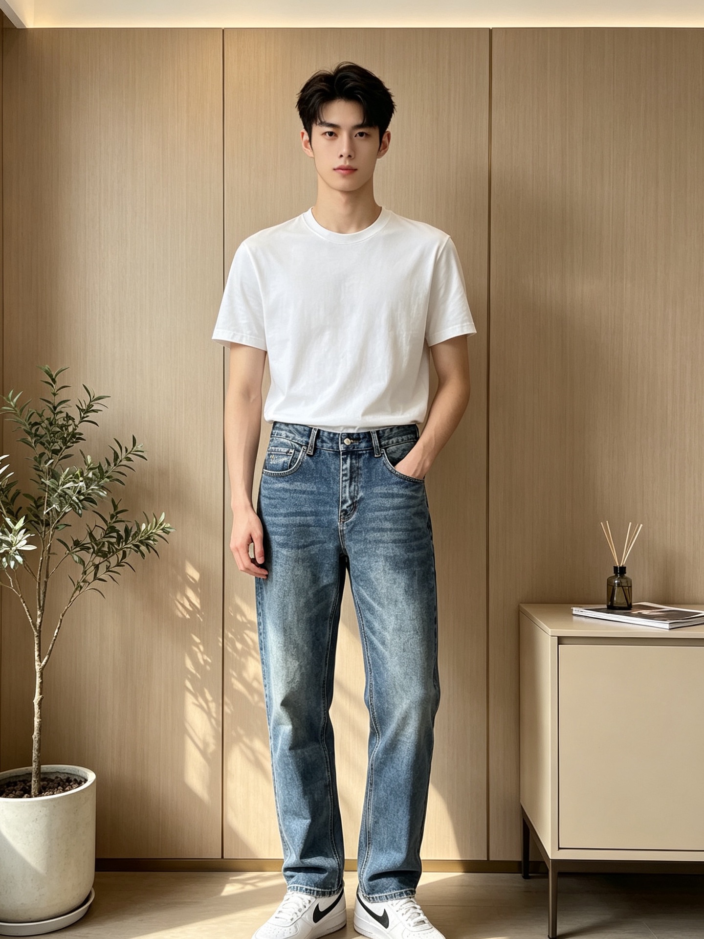 RRL-DOUBLE RL💥独家专供新款牛仔裤👖高端版本！专柜定制面料 透气舒适度高，细节无可挑剔，品牌元素设计理念，体
