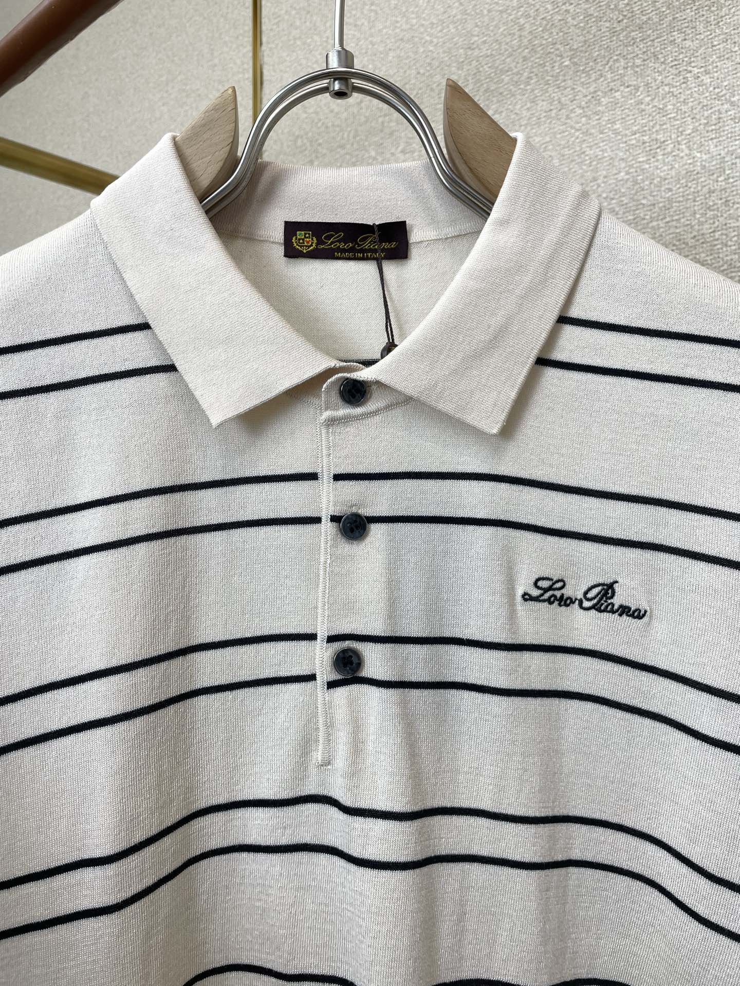 Loro Piana-Loro Piana诺悠翩雅💥独家专供新款原单男士休闲短袖 高端定制 高端版本 时尚百搭爆款⚠️⚠