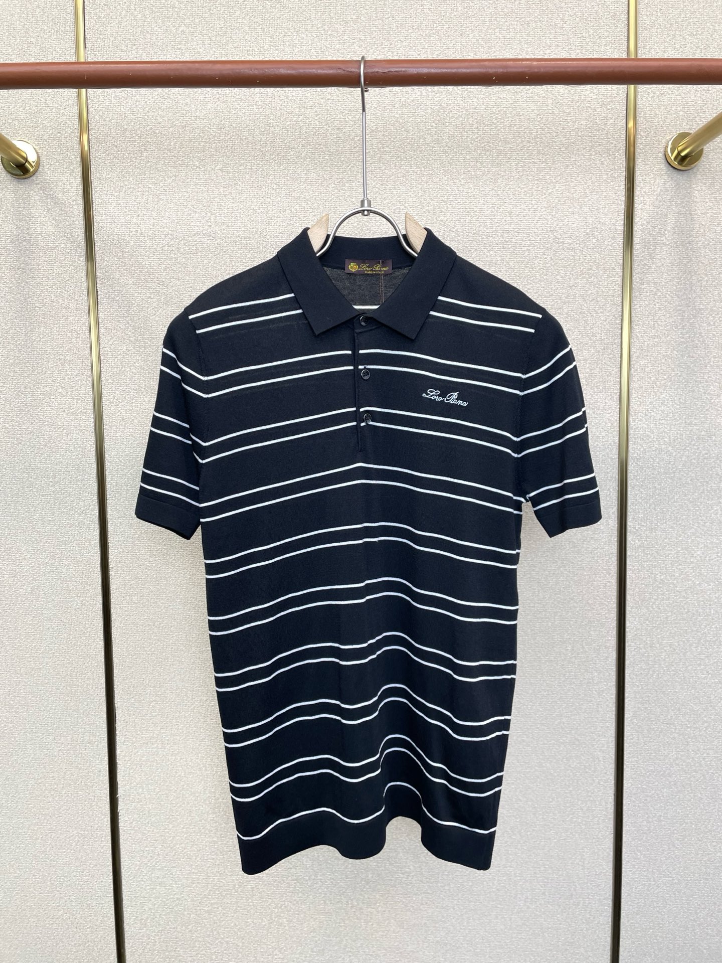 Loro Piana-Loro Piana诺悠翩雅💥独家专供新款原单男士休闲短袖 高端定制 高端版本 时尚百搭爆款⚠️⚠