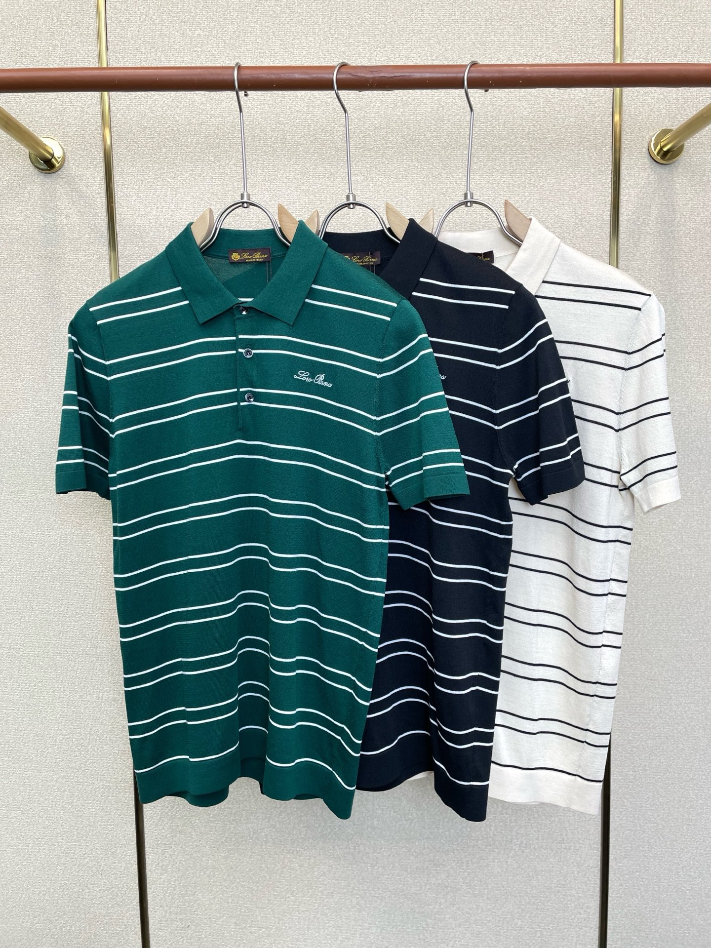 Loro Piana-Loro Piana诺悠翩雅💥独家专供新款原单男士休闲短袖 高端定制 高端版本 时尚百搭爆款⚠️⚠