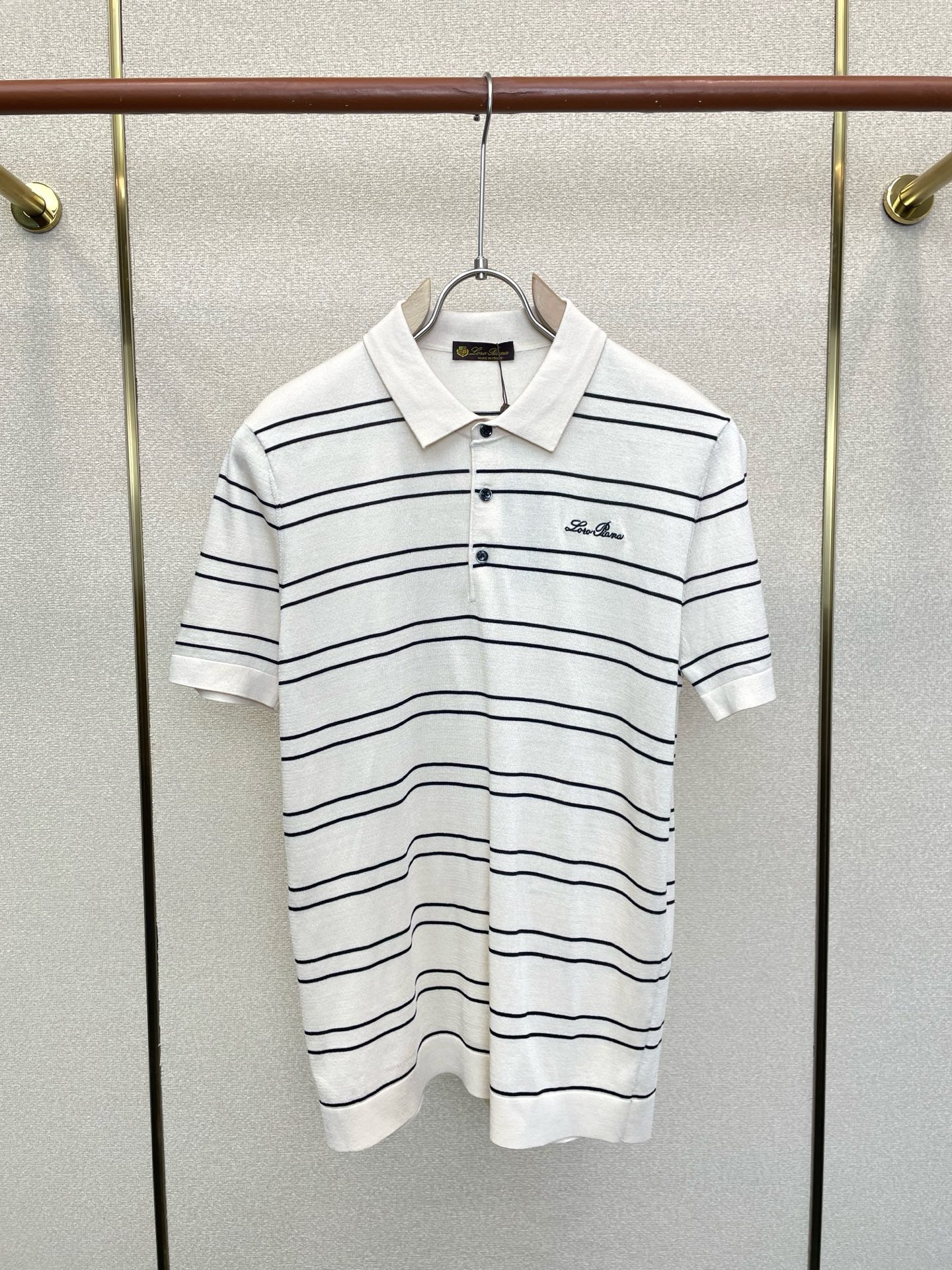 Loro Piana-Loro Piana诺悠翩雅💥独家专供新款原单男士休闲短袖 高端定制 高端版本 时尚百搭爆款⚠️⚠
