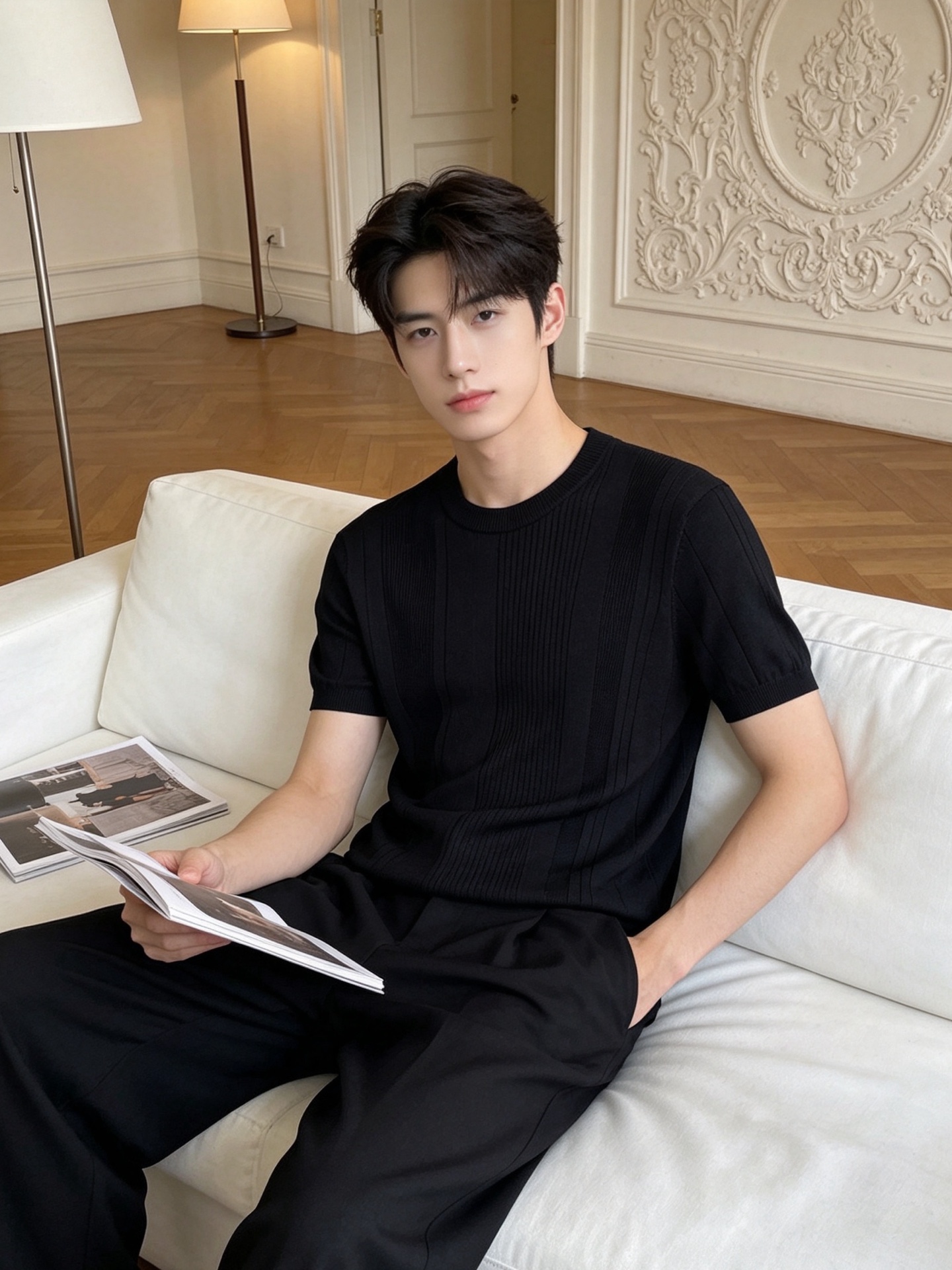 Loro Piana-Loro Piana诺悠翩雅💥独家专供新款原单男士休闲短袖 高端定制 高端版本 时尚百搭爆款⚠️⚠