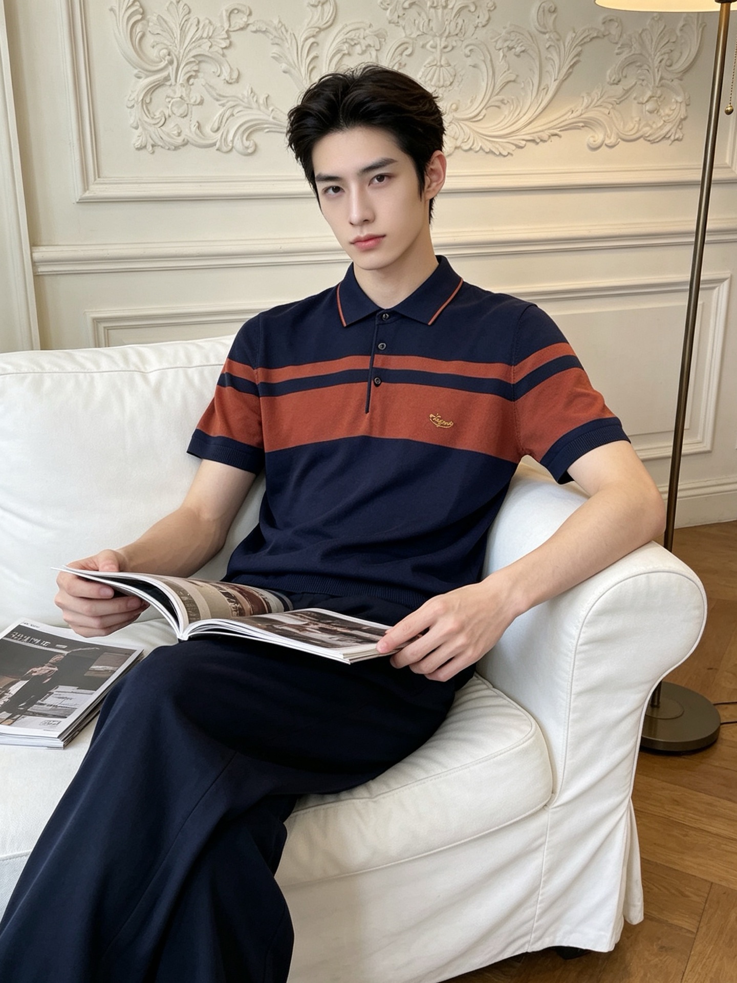 ZEGNA杰尼亚💥独家专供新款原单男士休闲短袖 高端定制 高端版本 时尚百搭爆款⚠️⚠️✨✨进口面料 手感超柔软细腻  