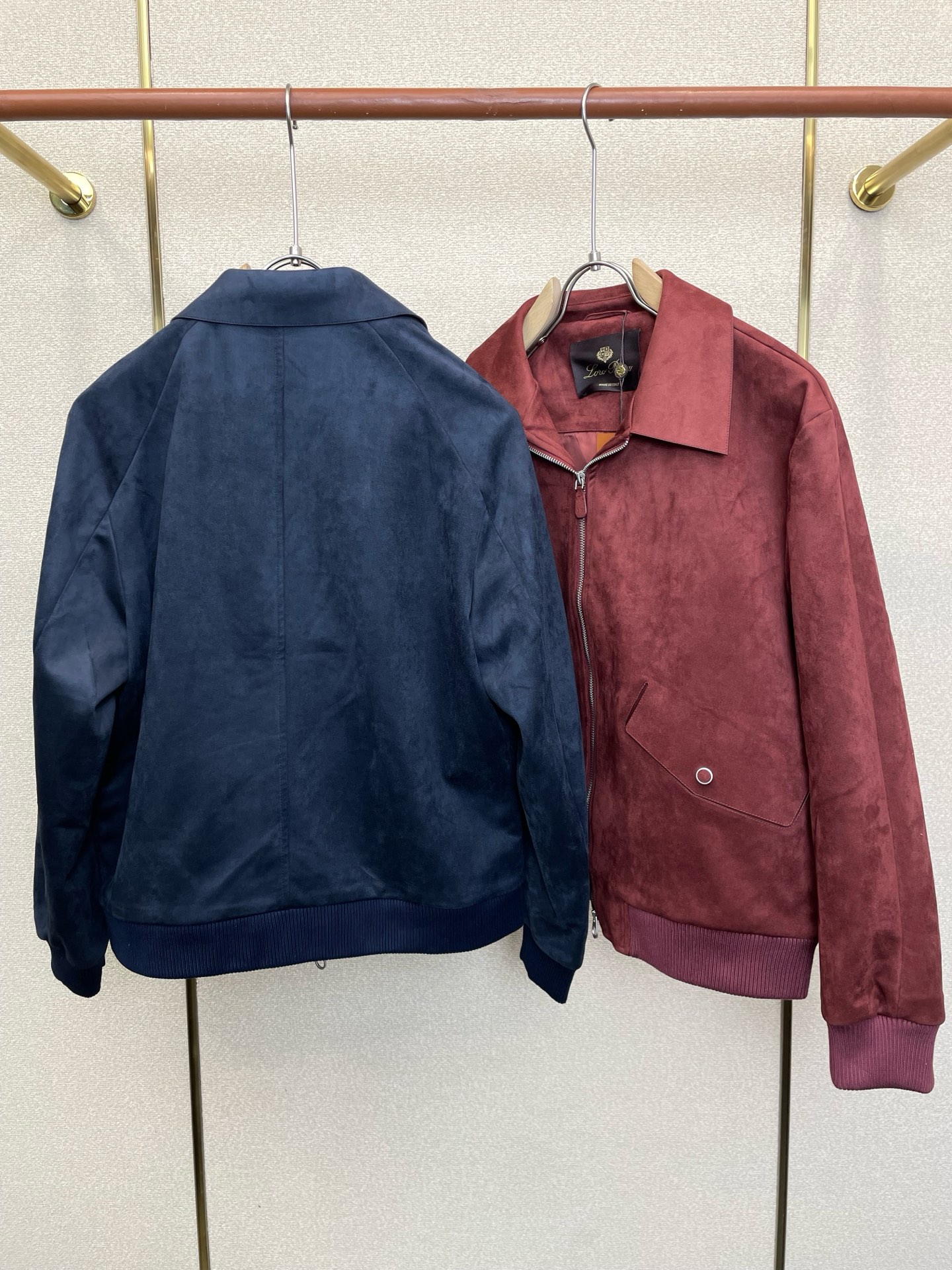 Loro Piana-Loro Piana诺悠翩雅💥独家专供新款麂皮夹克 贸易公司渠道稀出，降温天气必备的保暖单品，不论