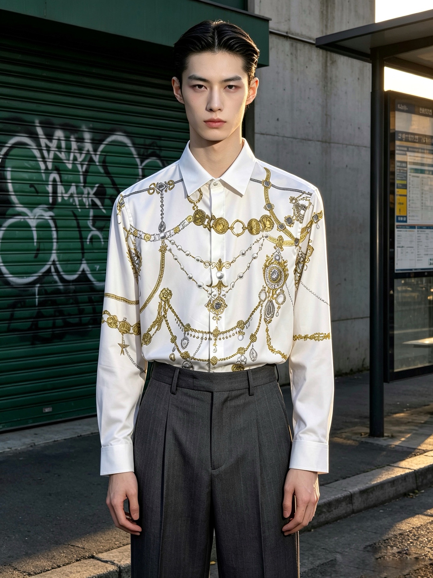 Dolce&Gabbana杜嘉班纳💥砸锅卖铁都要上的新款新款原单男士休闲长袖衬衫 高端定制 高端版本 时尚百搭爆款⚠️⚠