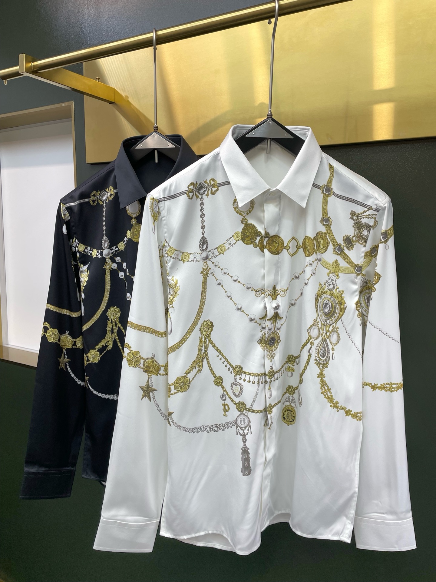 Dolce&Gabbana杜嘉班纳💥砸锅卖铁都要上的新款新款原单男士休闲长袖衬衫 高端定制 高端版本 时尚百搭爆款⚠️⚠